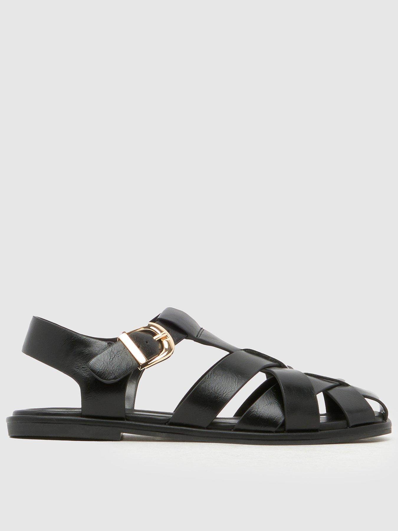 Schuh Ec Thatcher Fisherman Sandal - Black