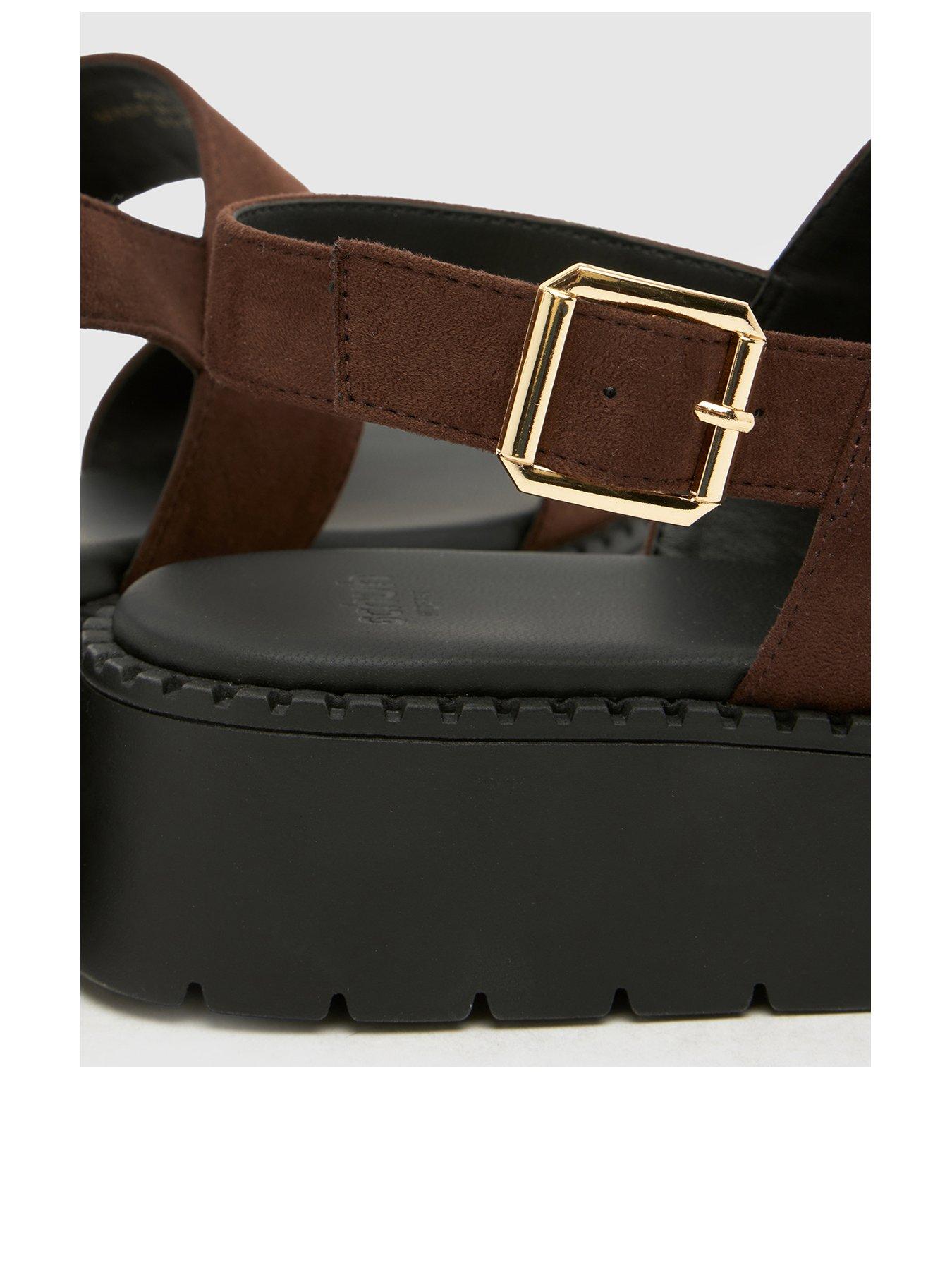 Image 3 of 4 of Schuh Wf Tuscany Chunky Sandal - Brown
