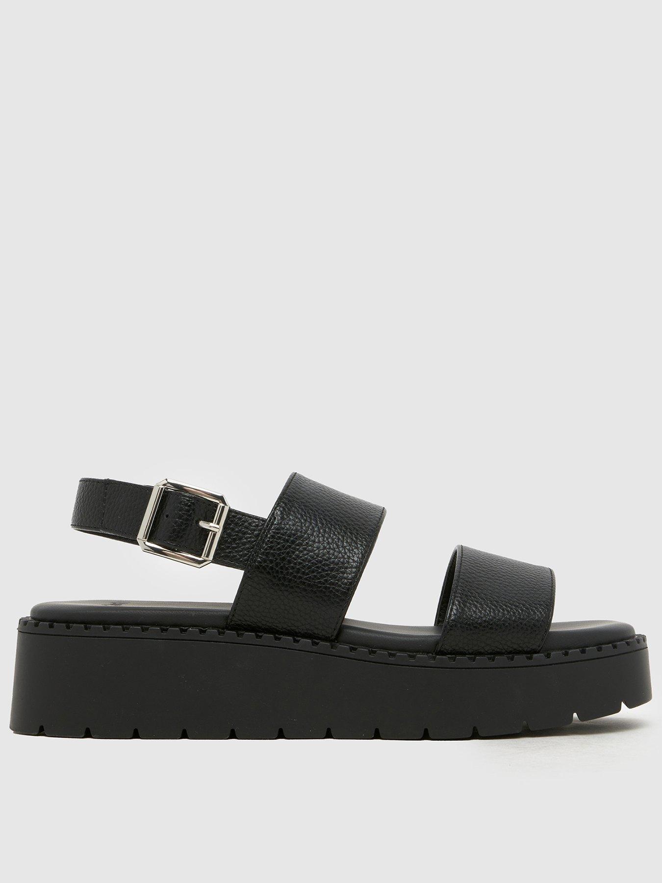 Image 1 of 4 of Schuh Tuscany Chunky Sandal - Black