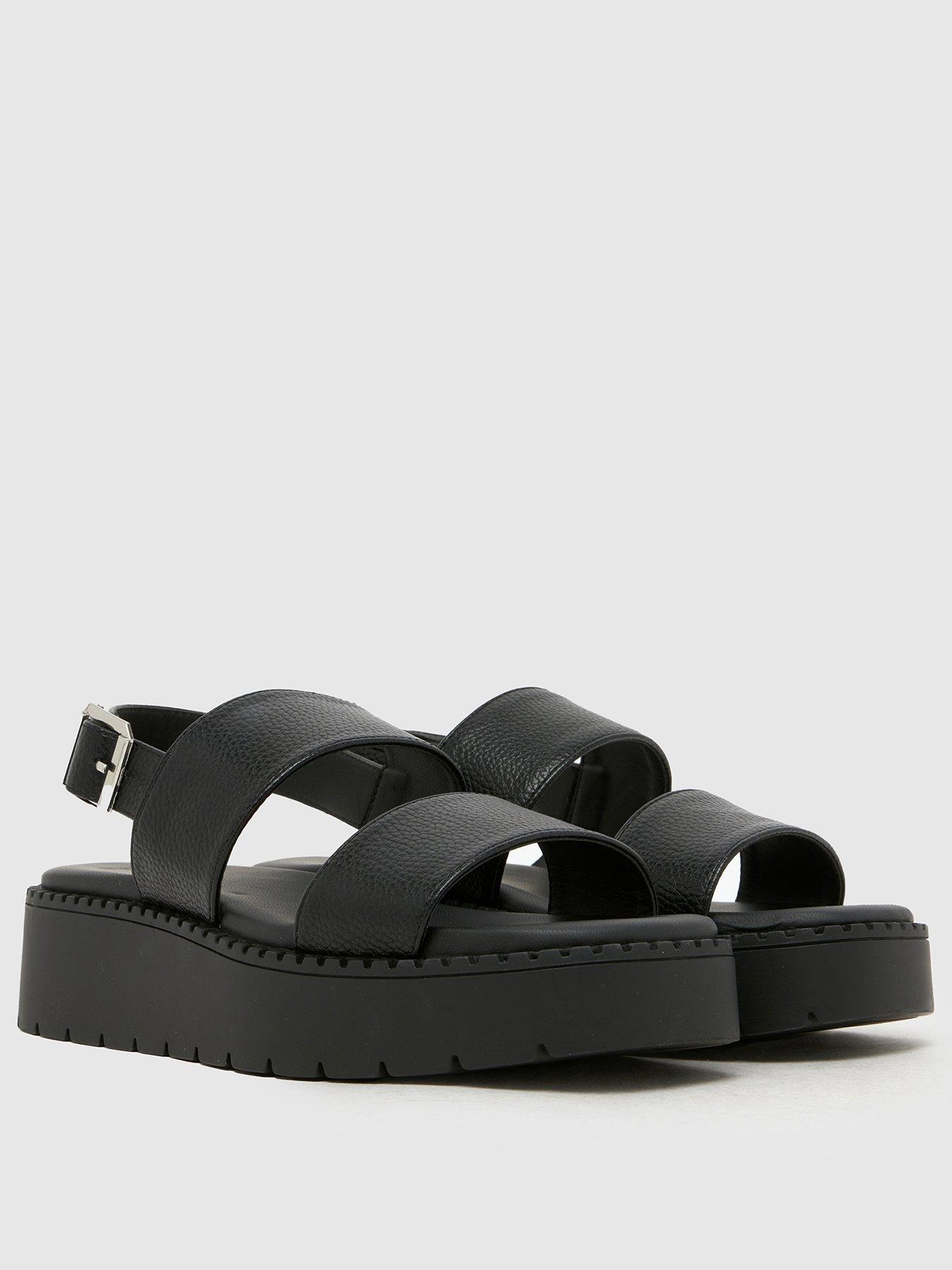 Image 2 of 4 of Schuh Tuscany Chunky Sandal - Black