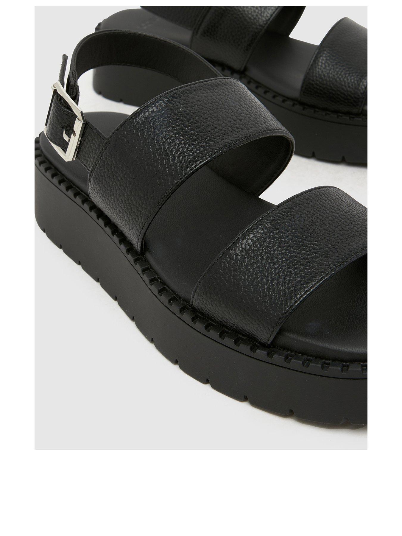 Image 3 of 4 of Schuh Tuscany Chunky Sandal - Black