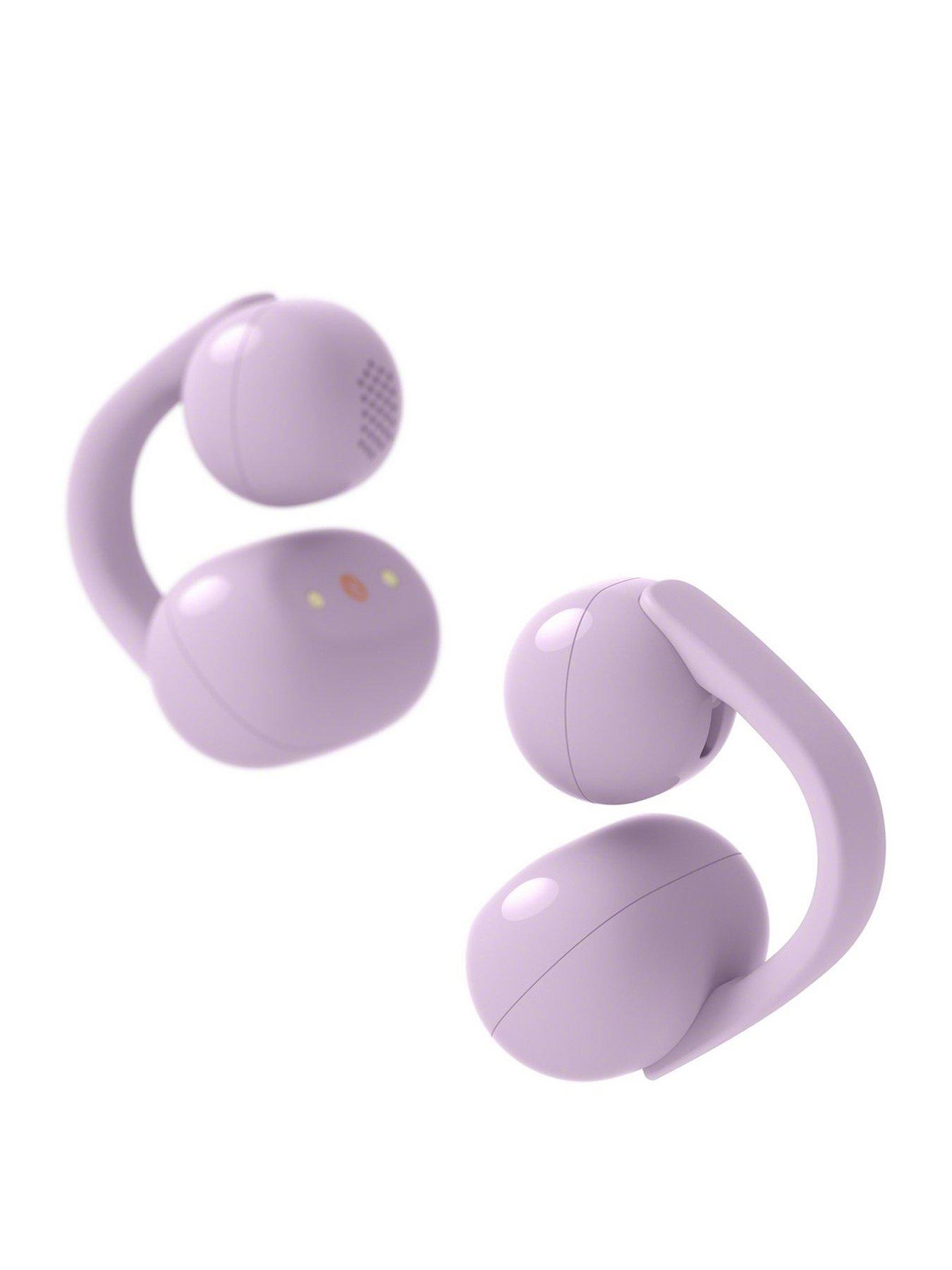 Sony WFLC-900 LinkBuds Clip Open-Ear Headphones Lavender