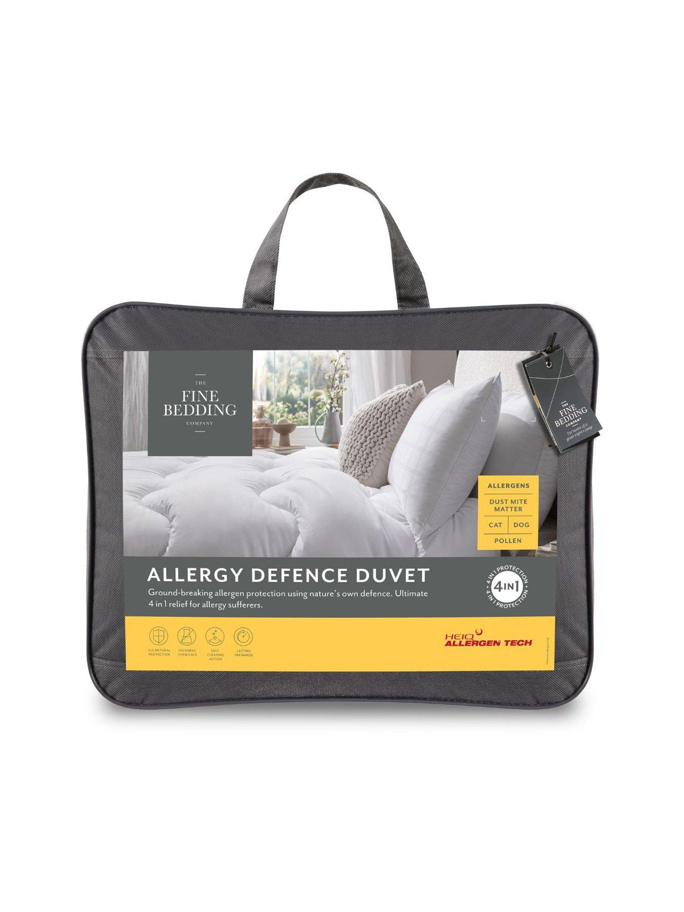 Image 3 of 3 of The Fine Bedding Company FBC Allergy Defence Summer Duvet White 4.5 Tog