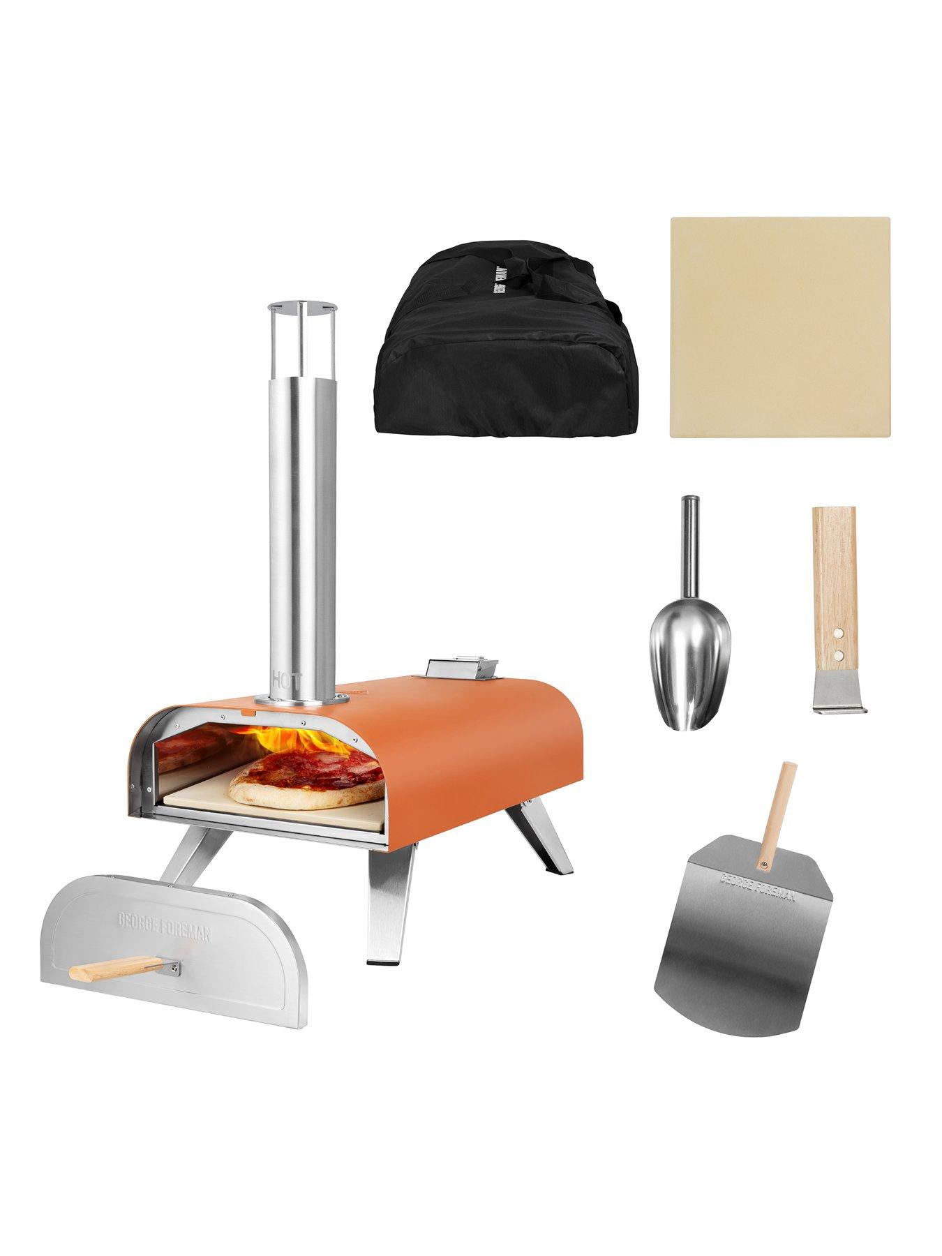 George Foreman Wood Pellet Pizza Oven