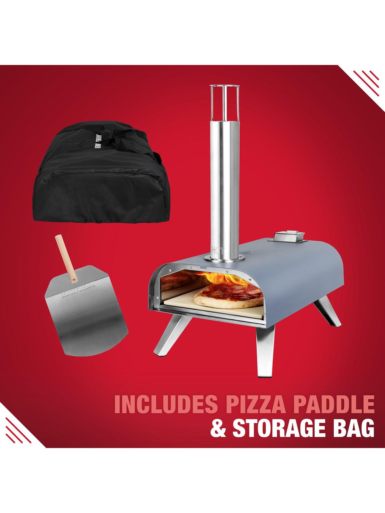 Image 3 of 3 of George Foreman GFWPPO1GPC 12 Wood Pellet Pizza Oven
