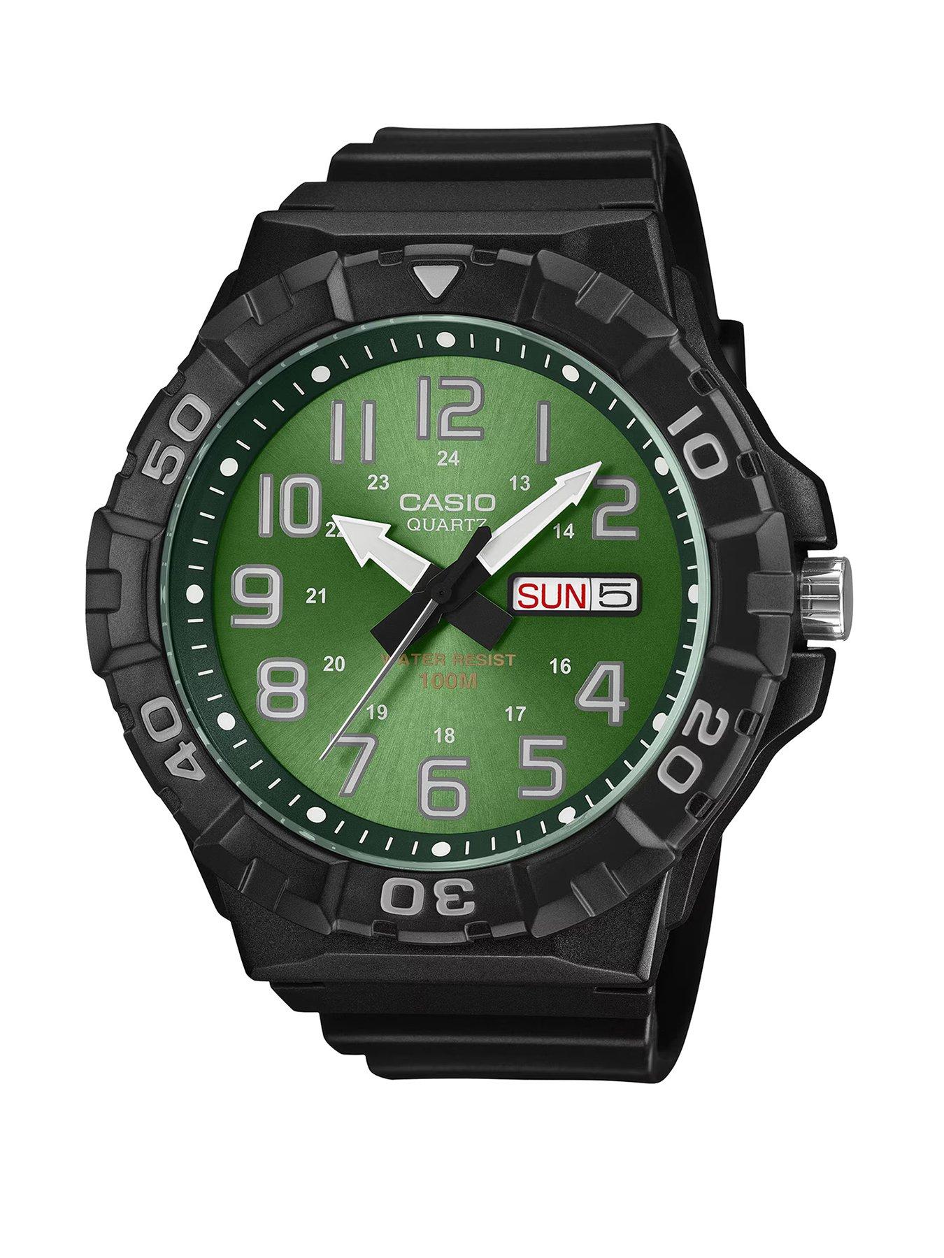 Casio Collection Green Dial
