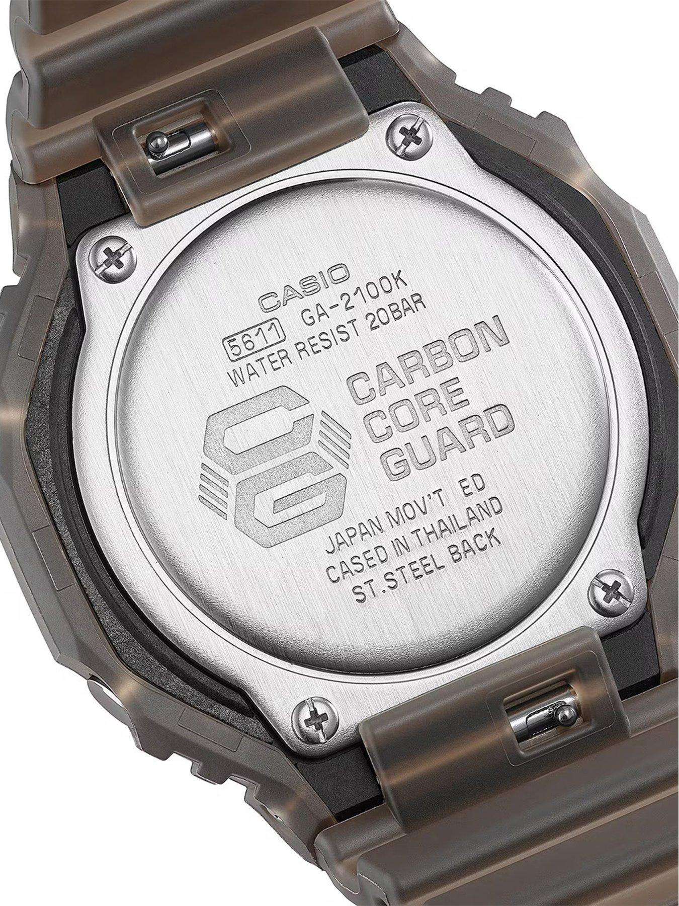 Image 6 of 8 of G Shock G-SHOCK GA-2100K-5AER Smoked Light Series