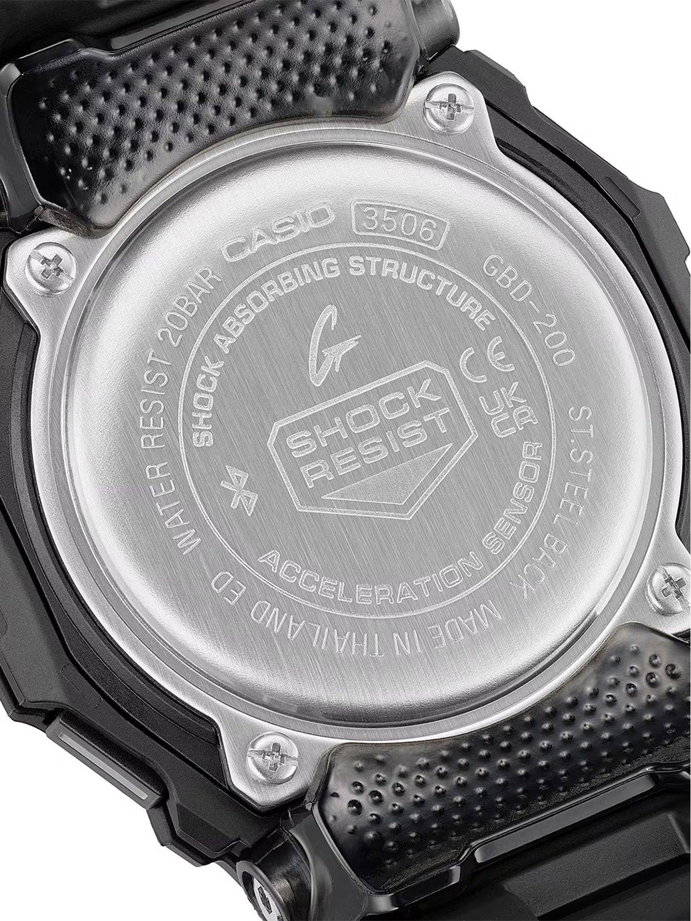 Image 6 of 7 of G Shock G-SHOCK GBD-200-1A1ER Sport Tracker with Bluetooth Connectivity