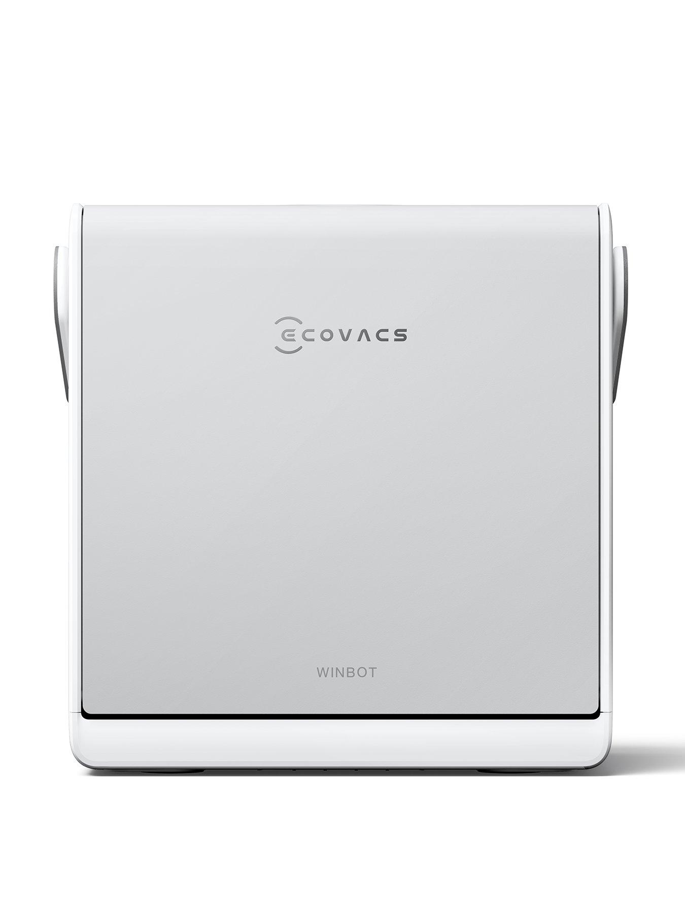 Ecovacs WINBOT W2S OMNI Window Cleaning Robot (6-in-1 Station, TruEdge Precision, Triple Wide-Angle Spray)