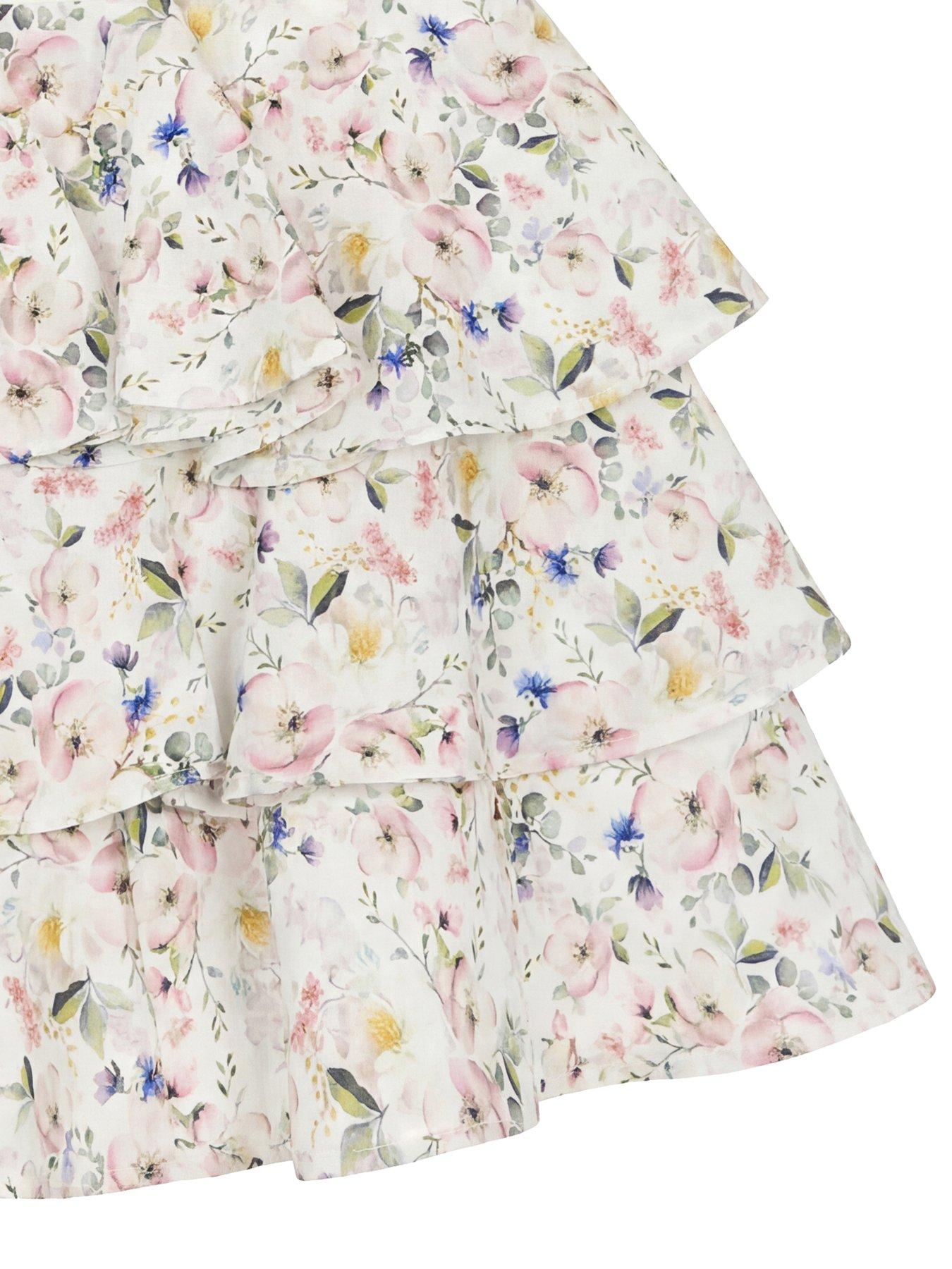Image 4 of 4 of Lelli Kelly Floral Ruffle Dress - Multi