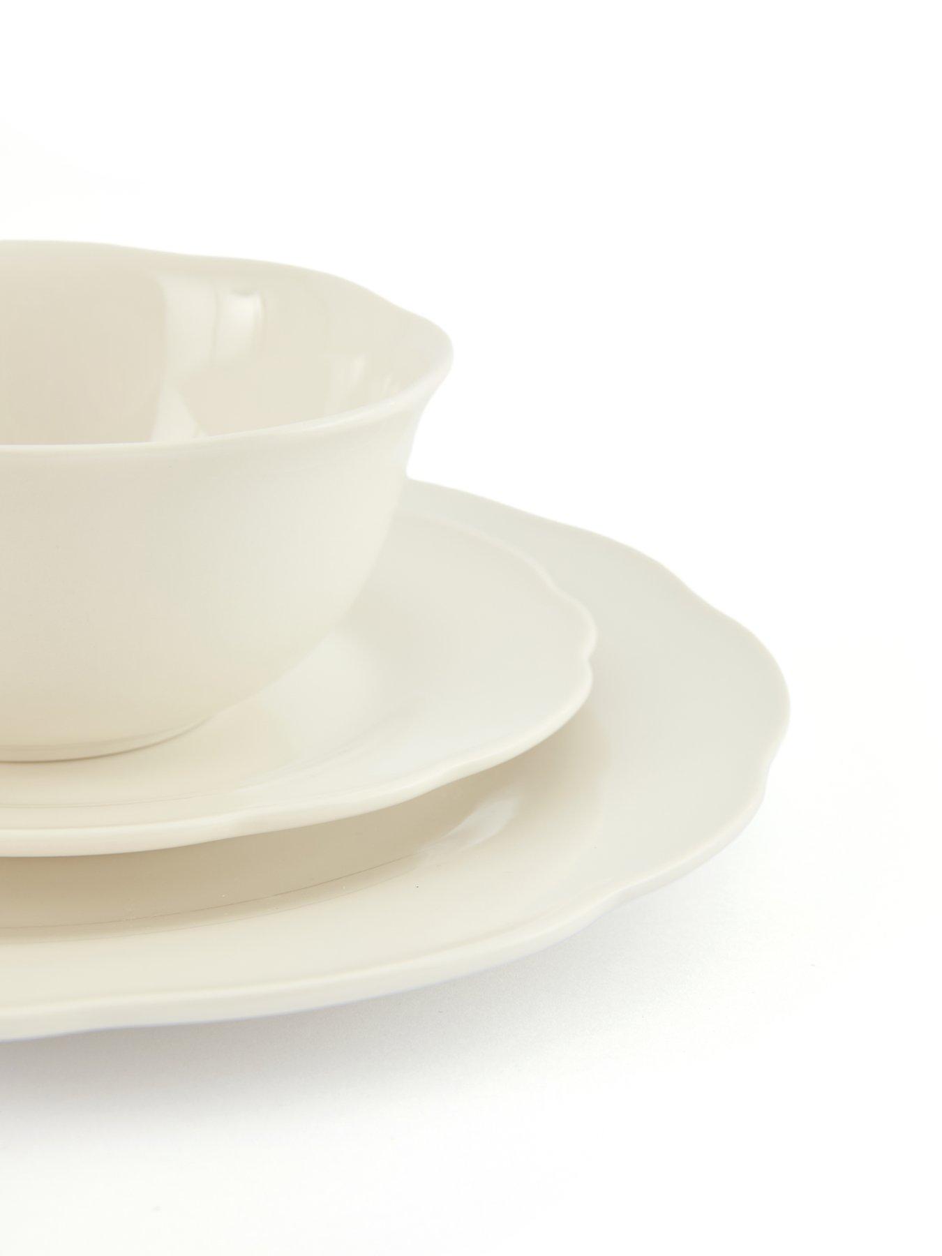 Image 5 of 7 of The Very Collection Soft Scallop 12 Piece Dinner Set