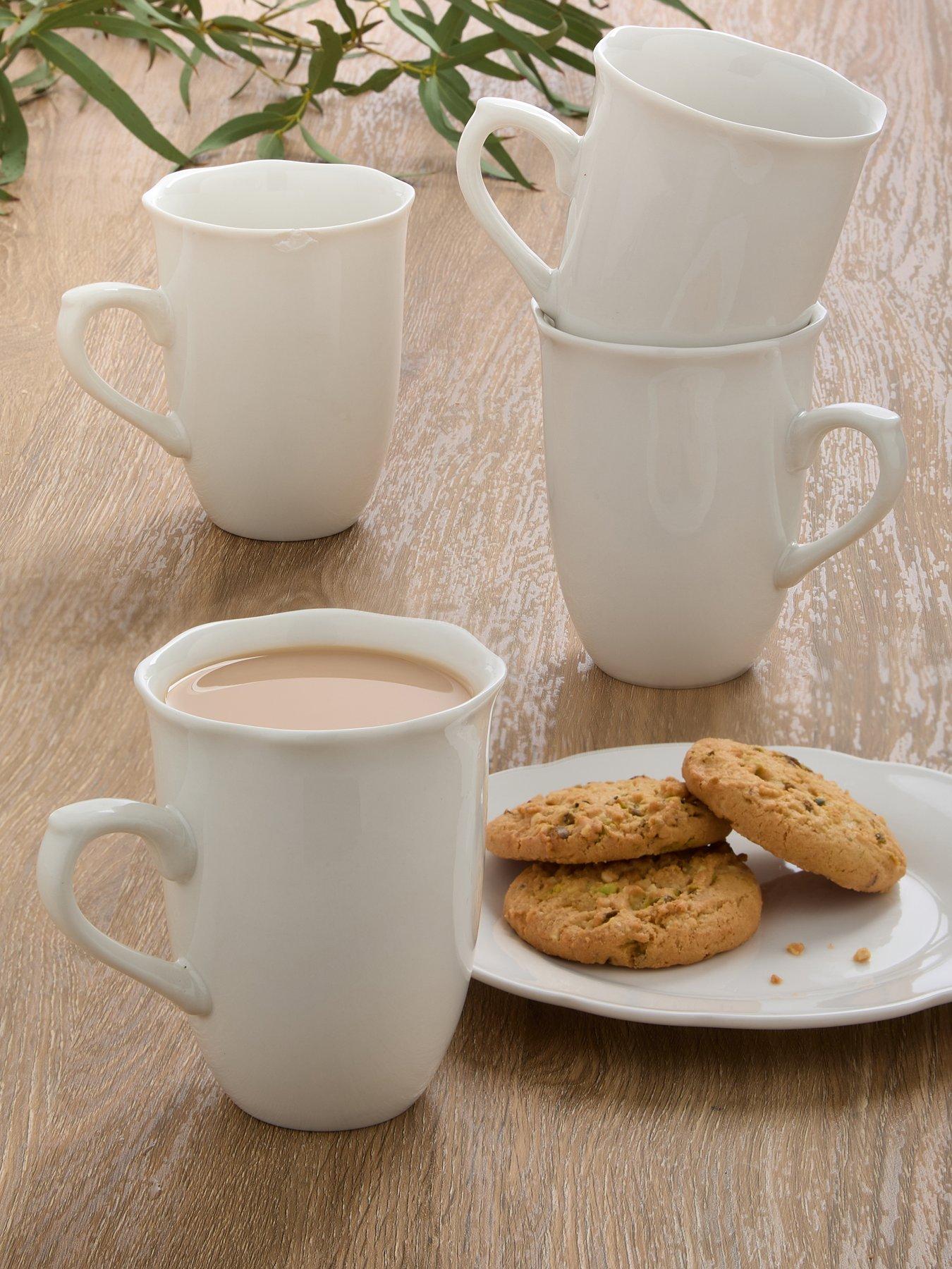 Image 1 of 7 of The Very Collection Soft Scallop Set Of 4 Mugs