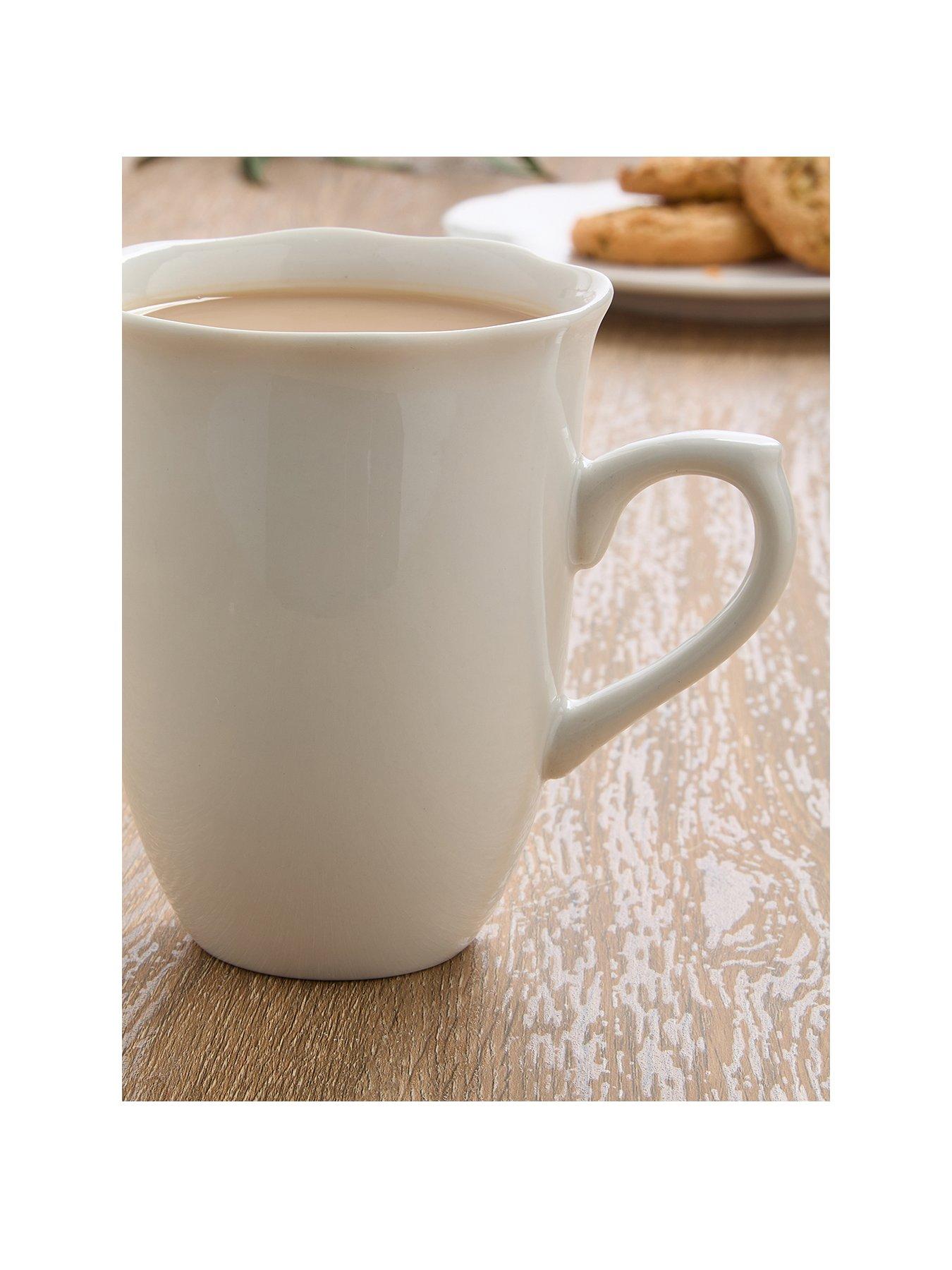 Image 2 of 7 of The Very Collection Soft Scallop Set Of 4 Mugs