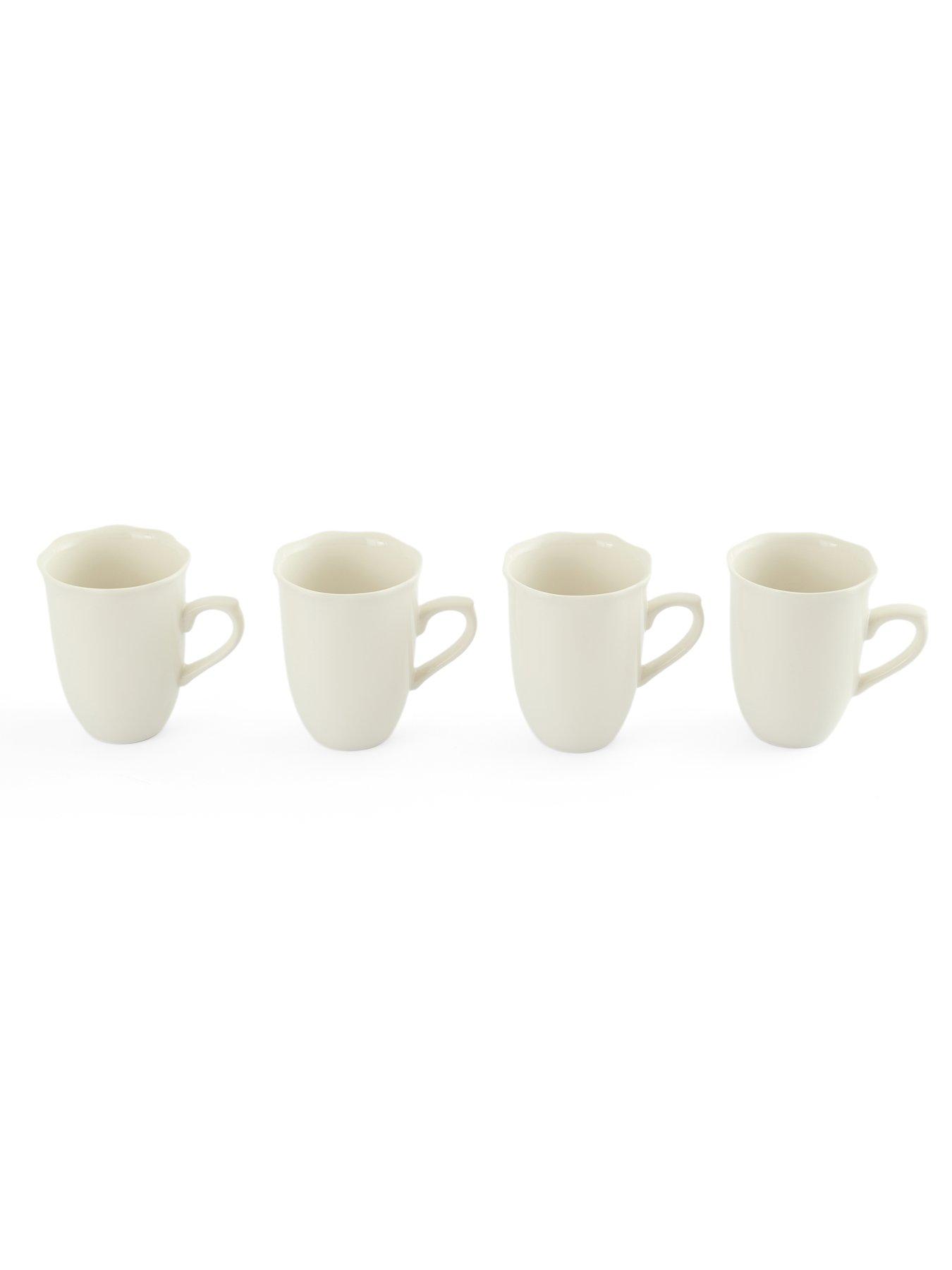 Image 3 of 7 of The Very Collection Soft Scallop Set Of 4 Mugs