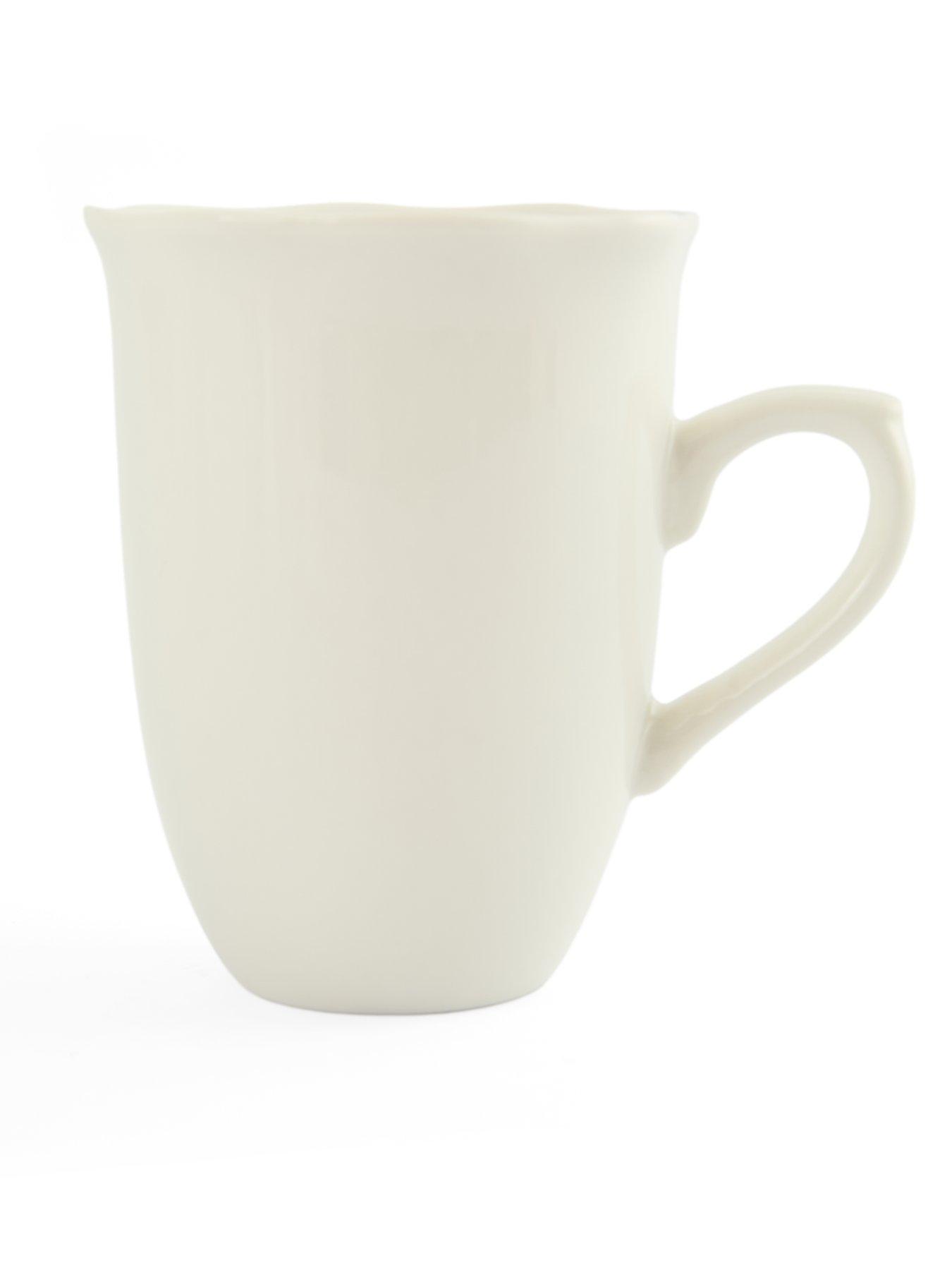 Image 4 of 7 of The Very Collection Soft Scallop Set Of 4 Mugs