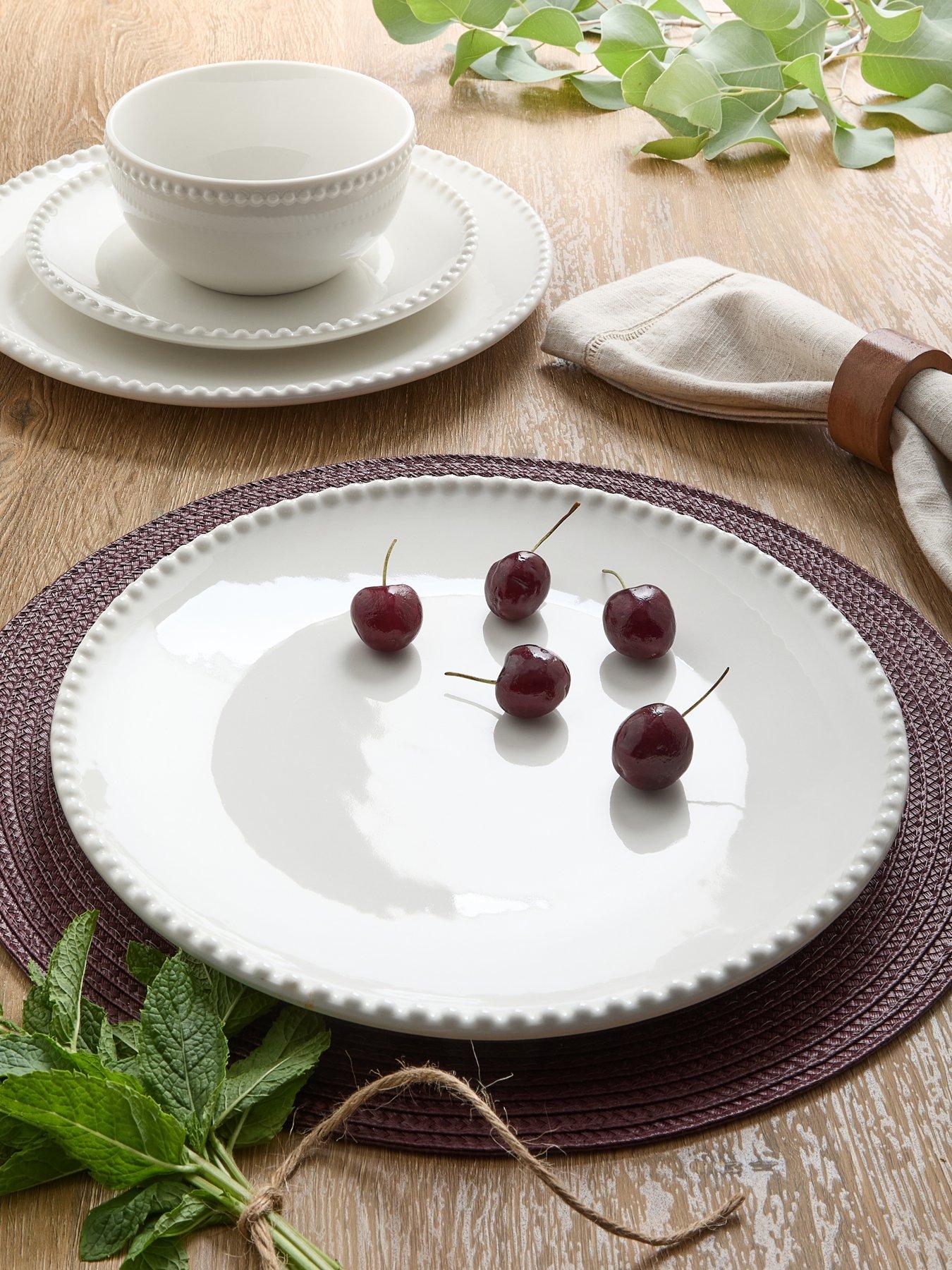 Image 1 of 7 of The Very Collection Bobbin 12 Piece Dinner Set