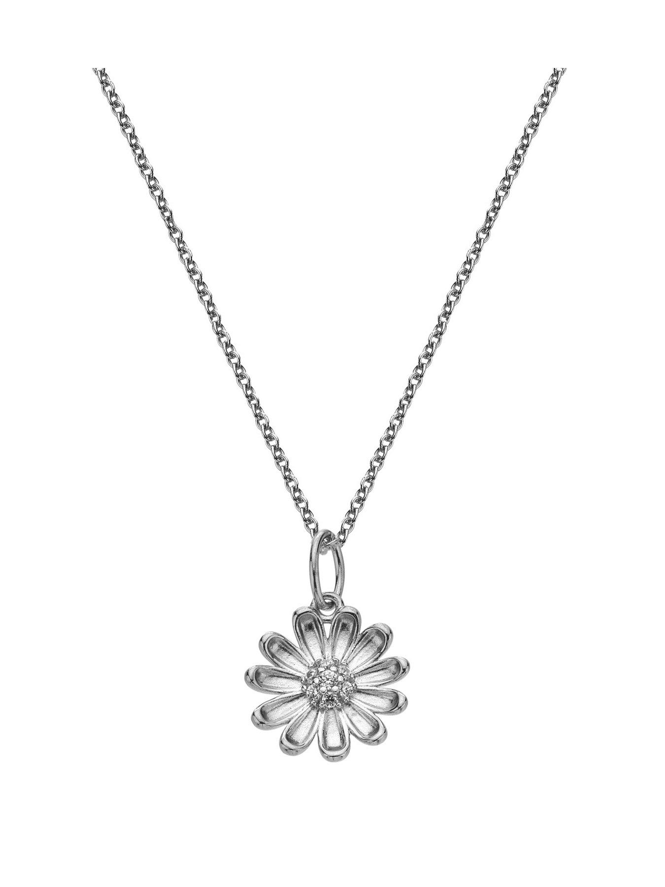 Image 1 of 3 of Silver Whisper Thank You Pendant