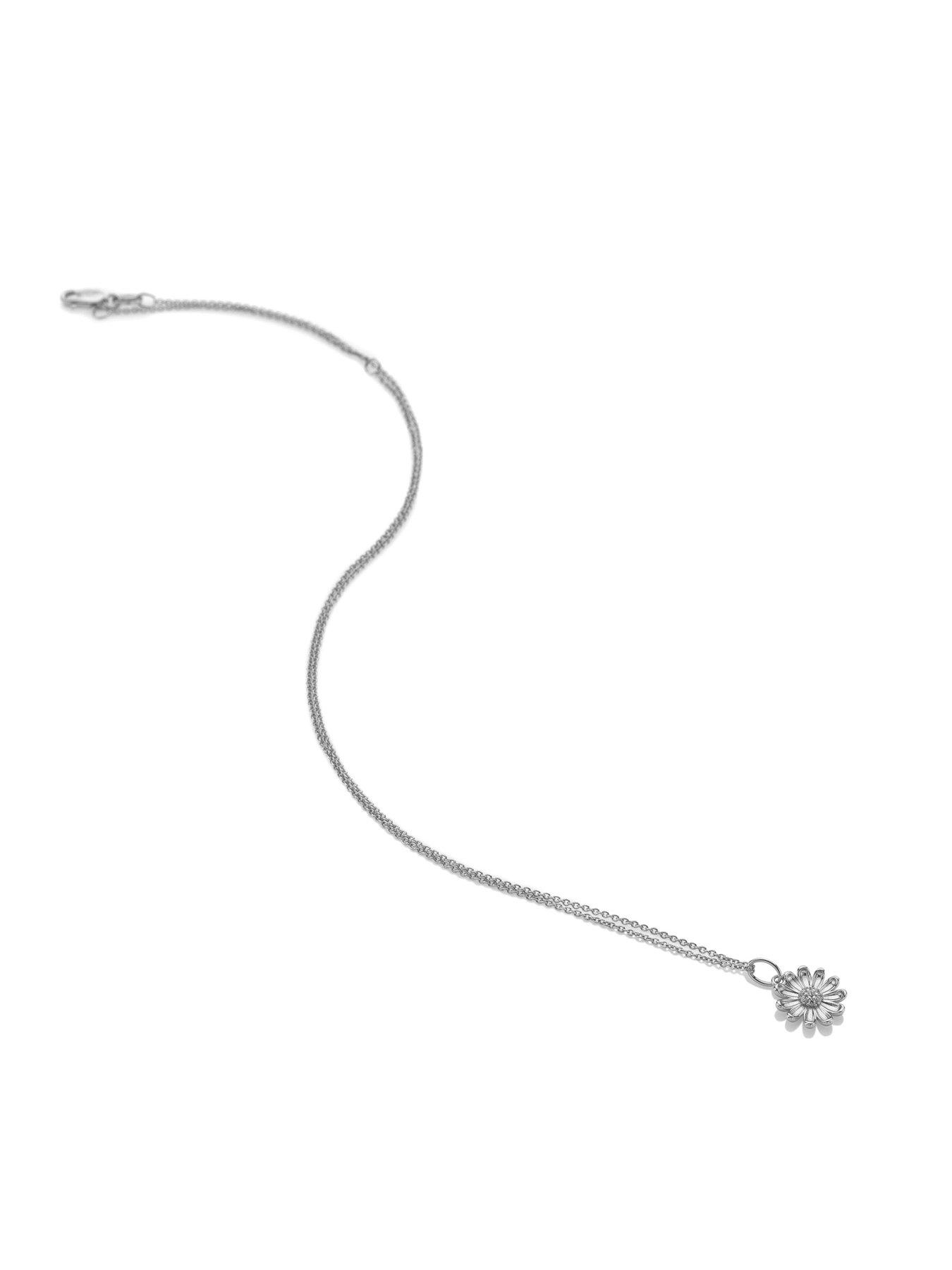 Image 2 of 3 of Silver Whisper Thank You Pendant