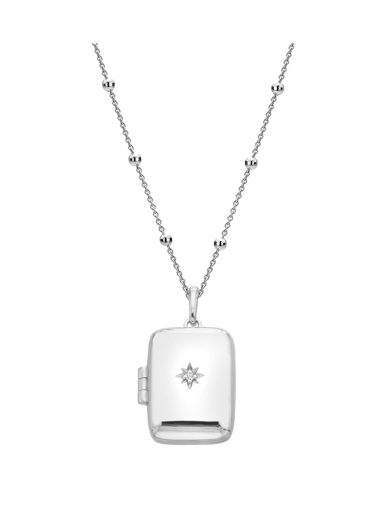Hot Diamonds Rectangle Locket