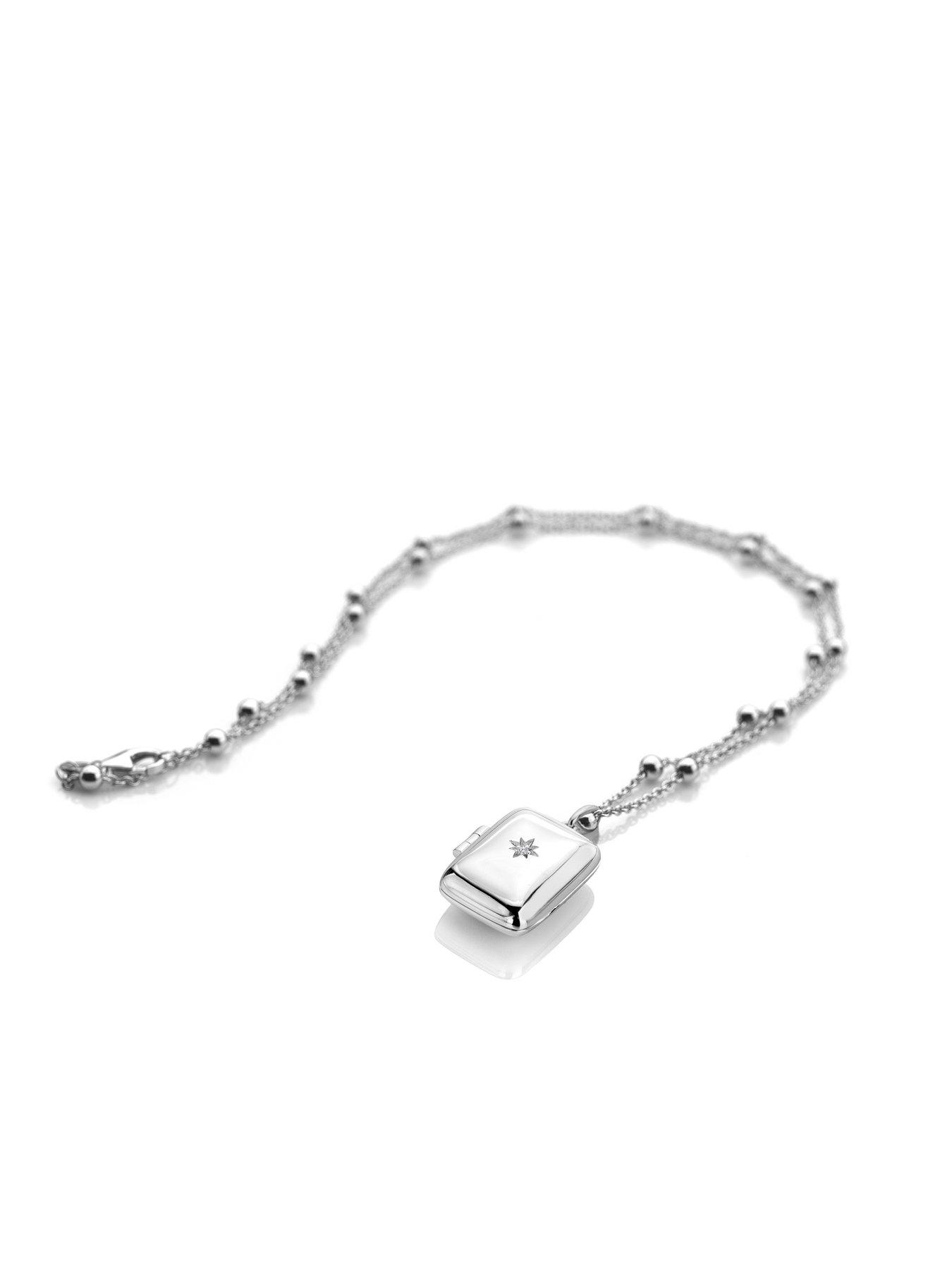 Image 2 of 3 of Hot Diamonds Rectangle Locket