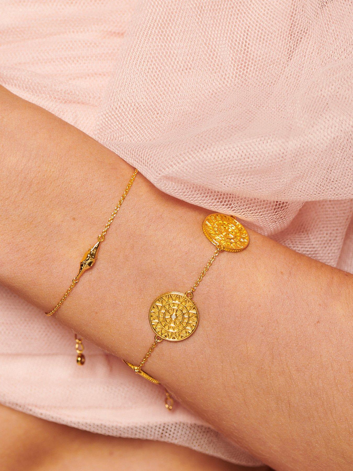 Image 3 of 3 of Hot Diamonds Ornate Bracelet - YGP