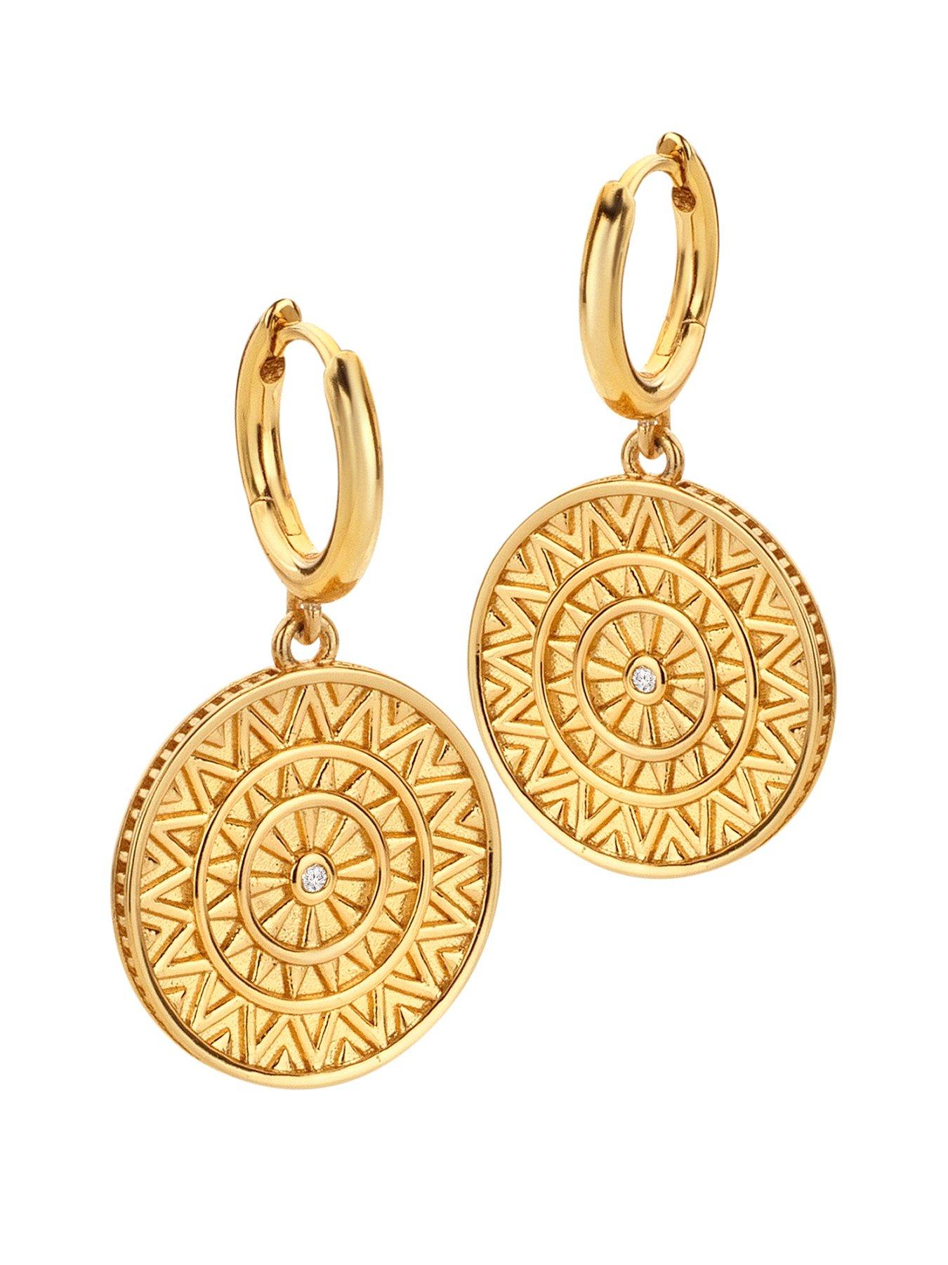 Hot Diamonds Ornate Earrings - YGP