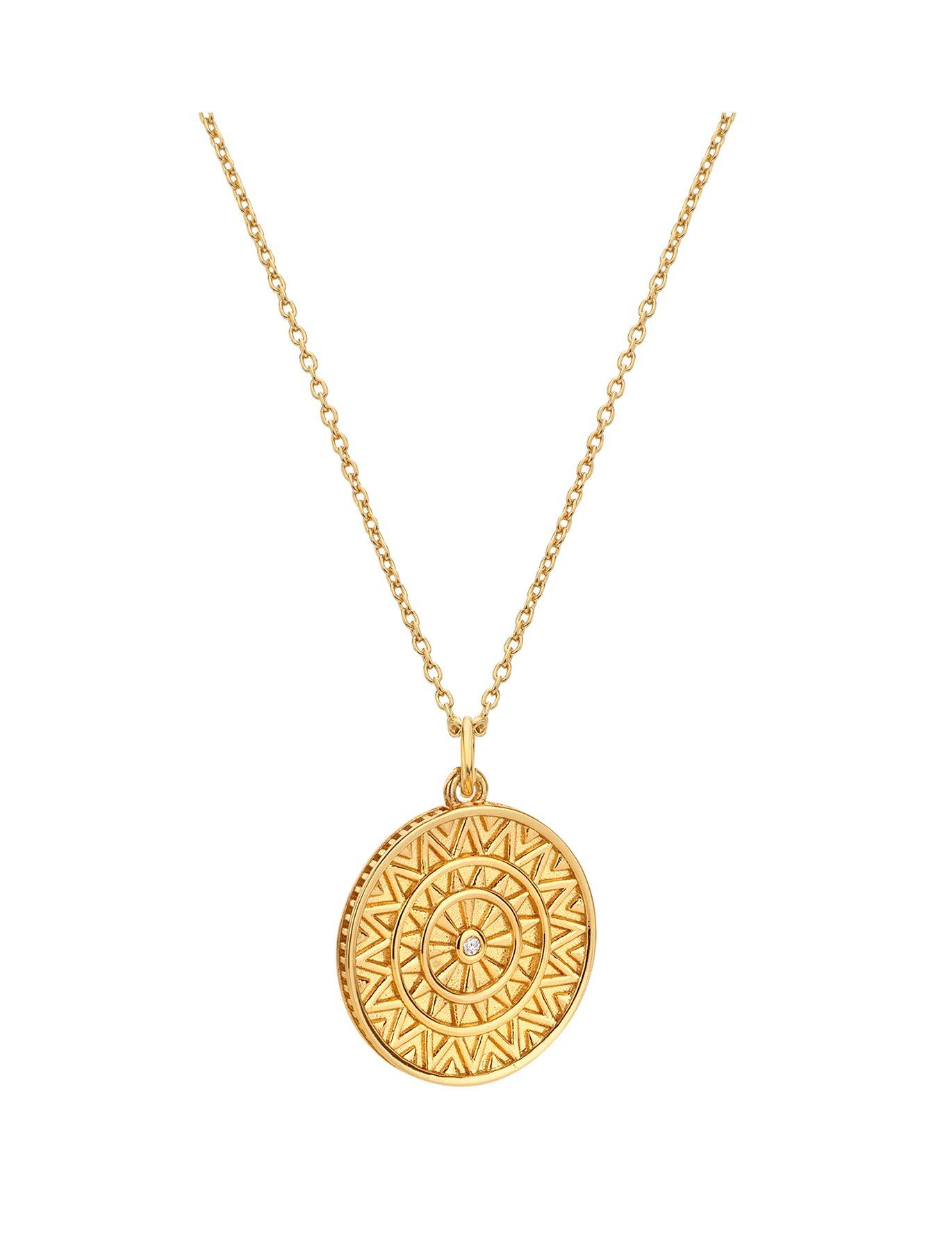 Hot Diamonds Ornate Pendant - YGP