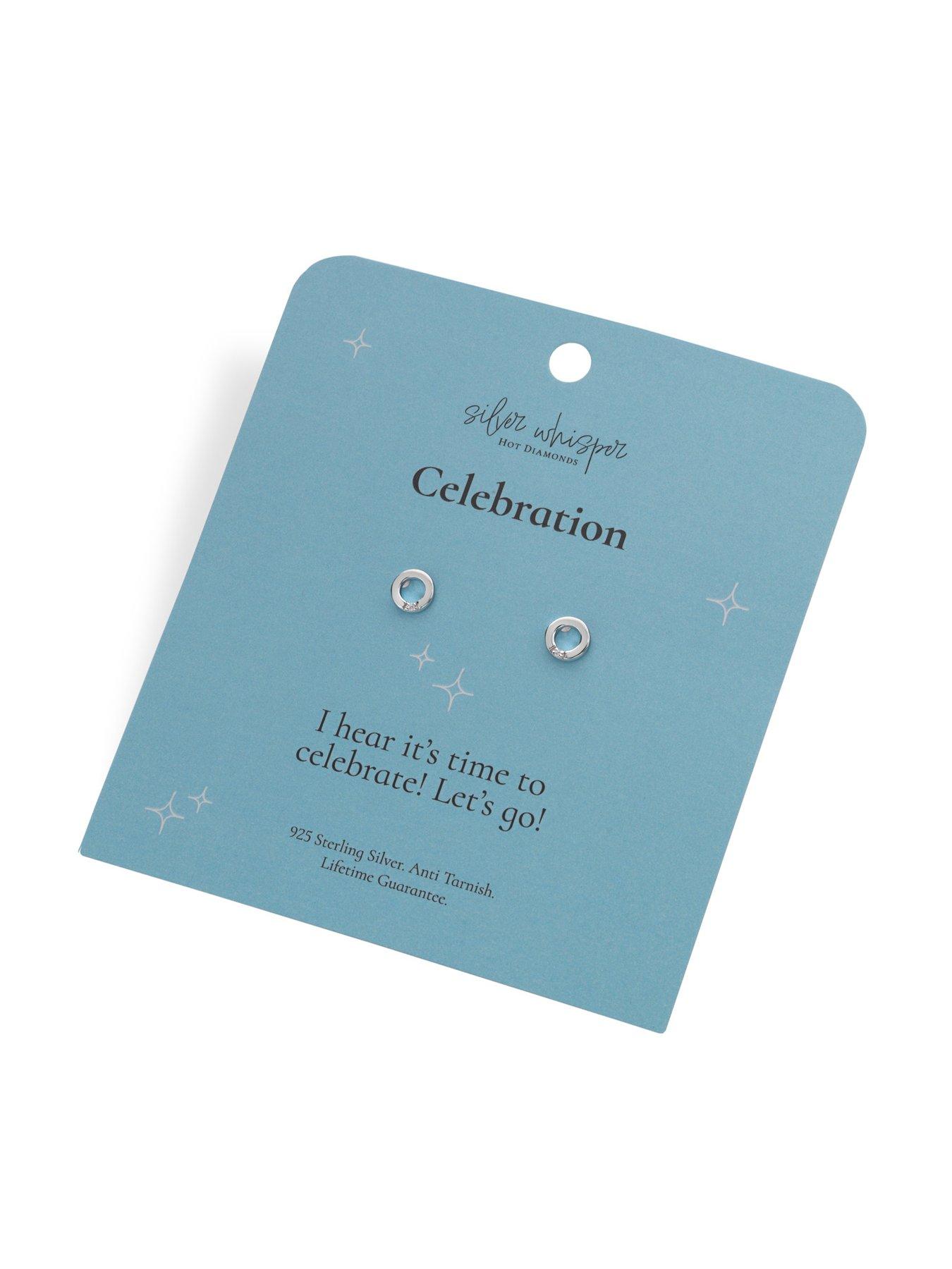 Image 3 of 3 of Silver Whisper Celebration Earrings