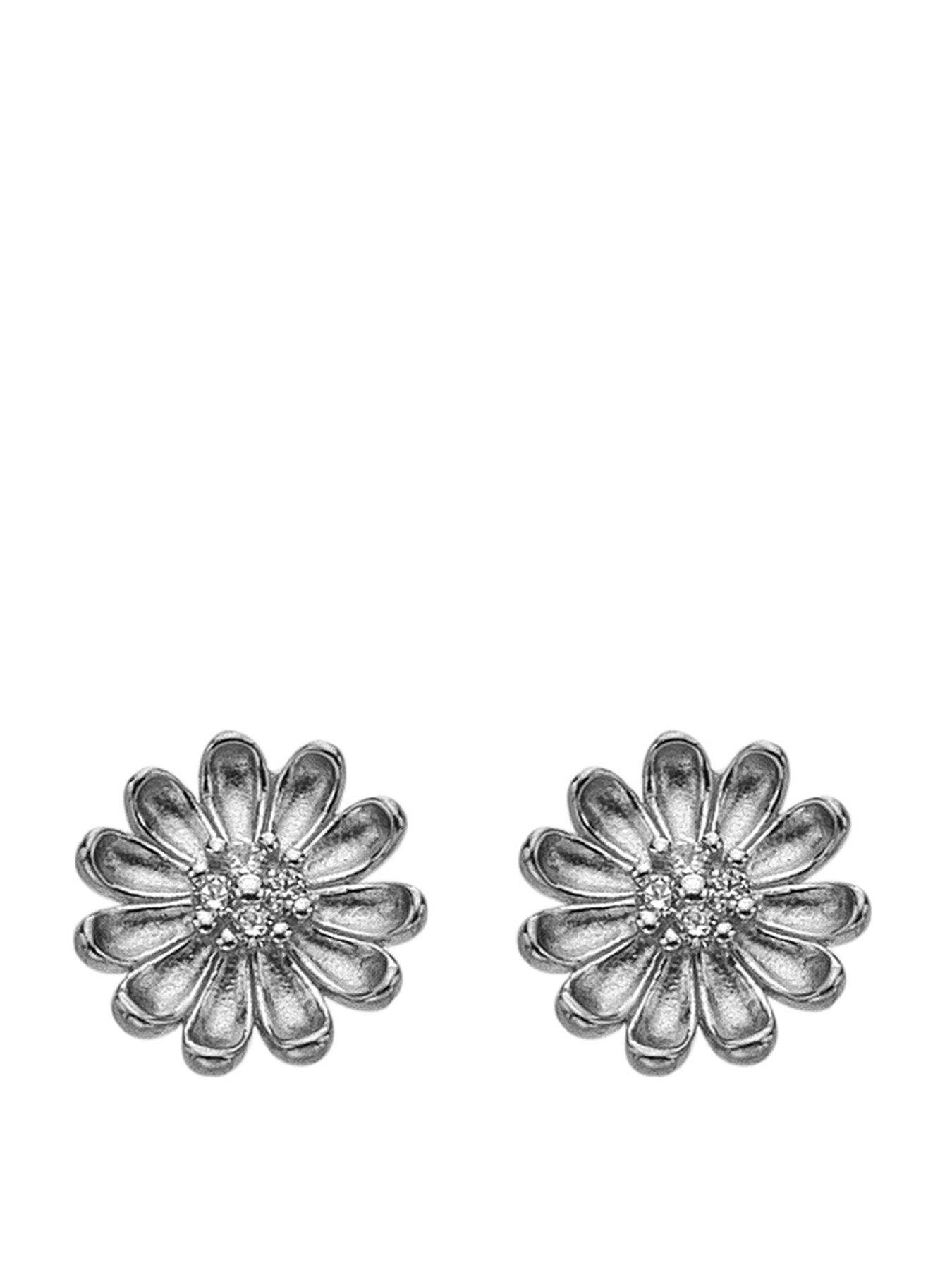 Image 1 of 3 of Silver Whisper Thank You Earrings