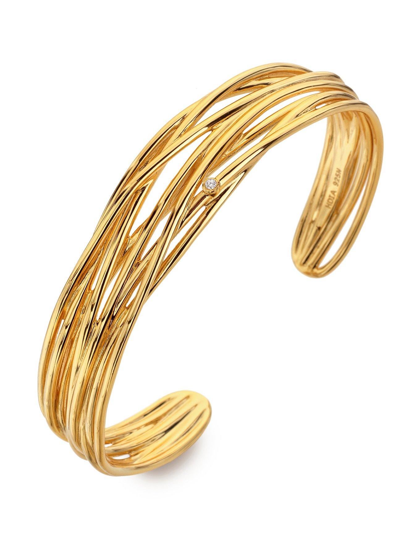 Hot Diamonds String Bangle - YGP