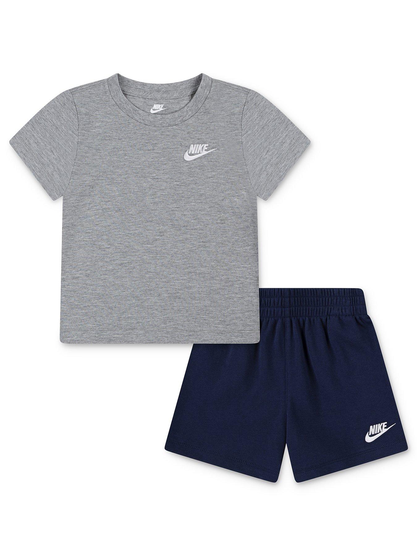 Nike Unisex Club Short Set - Navy