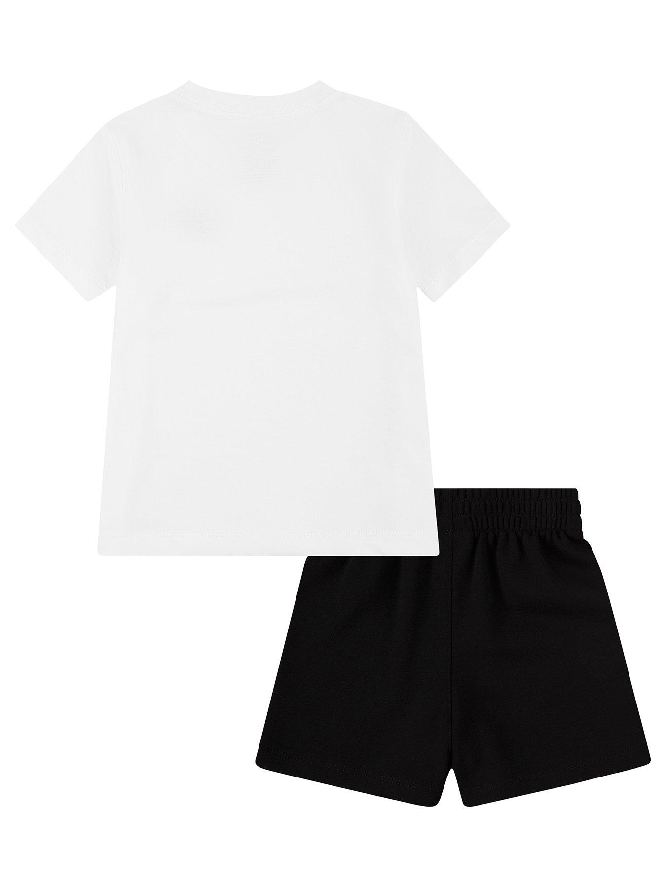 Image 2 of 4 of Nike Unisex Club Short Set - Black