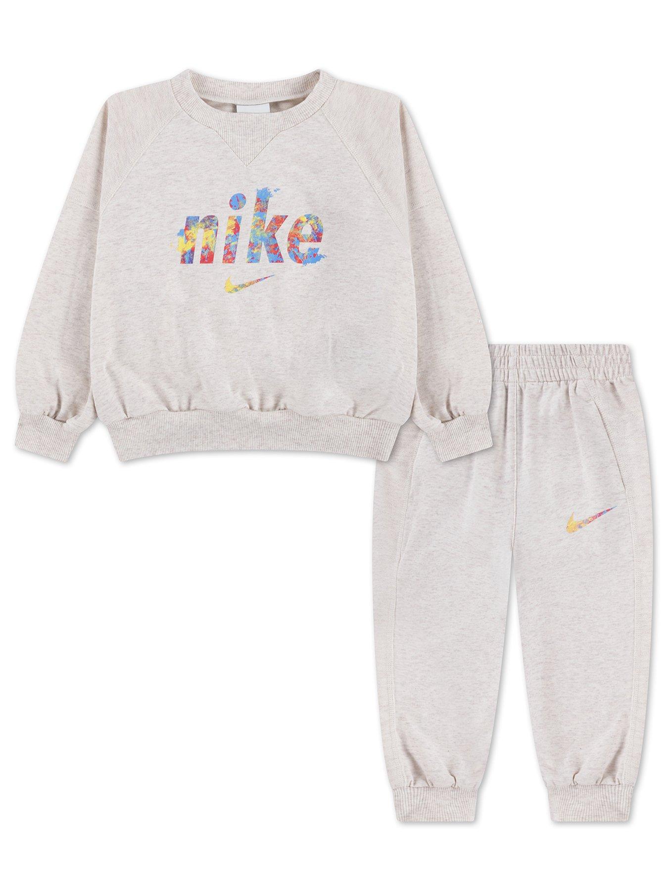 Image 1 of 5 of Nike Unisex Crew Set - Cream
