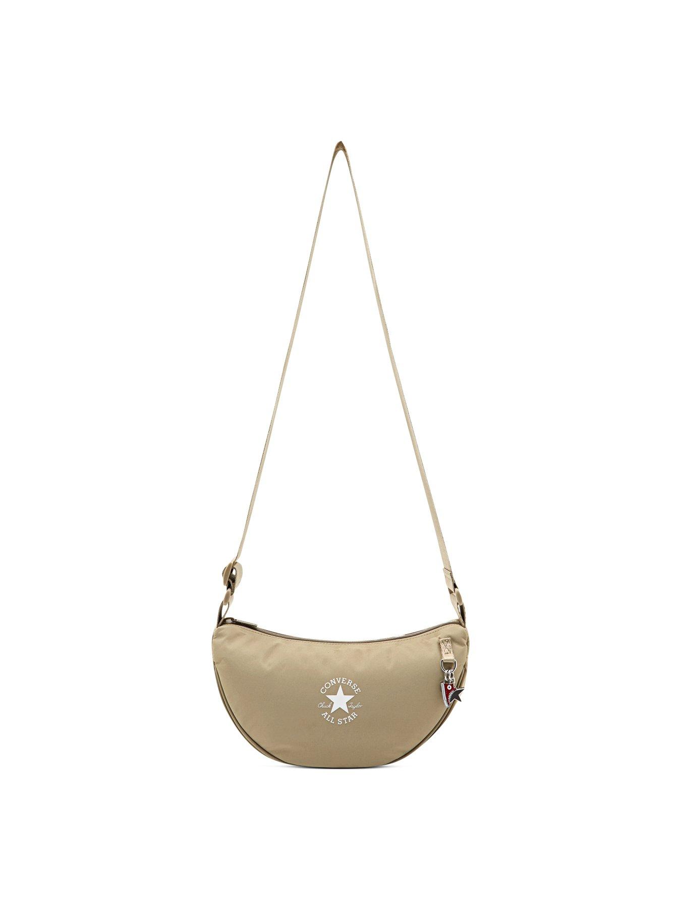 Image 2 of 4 of Converse Mens Half Moon Cross Body Bag- Kahki