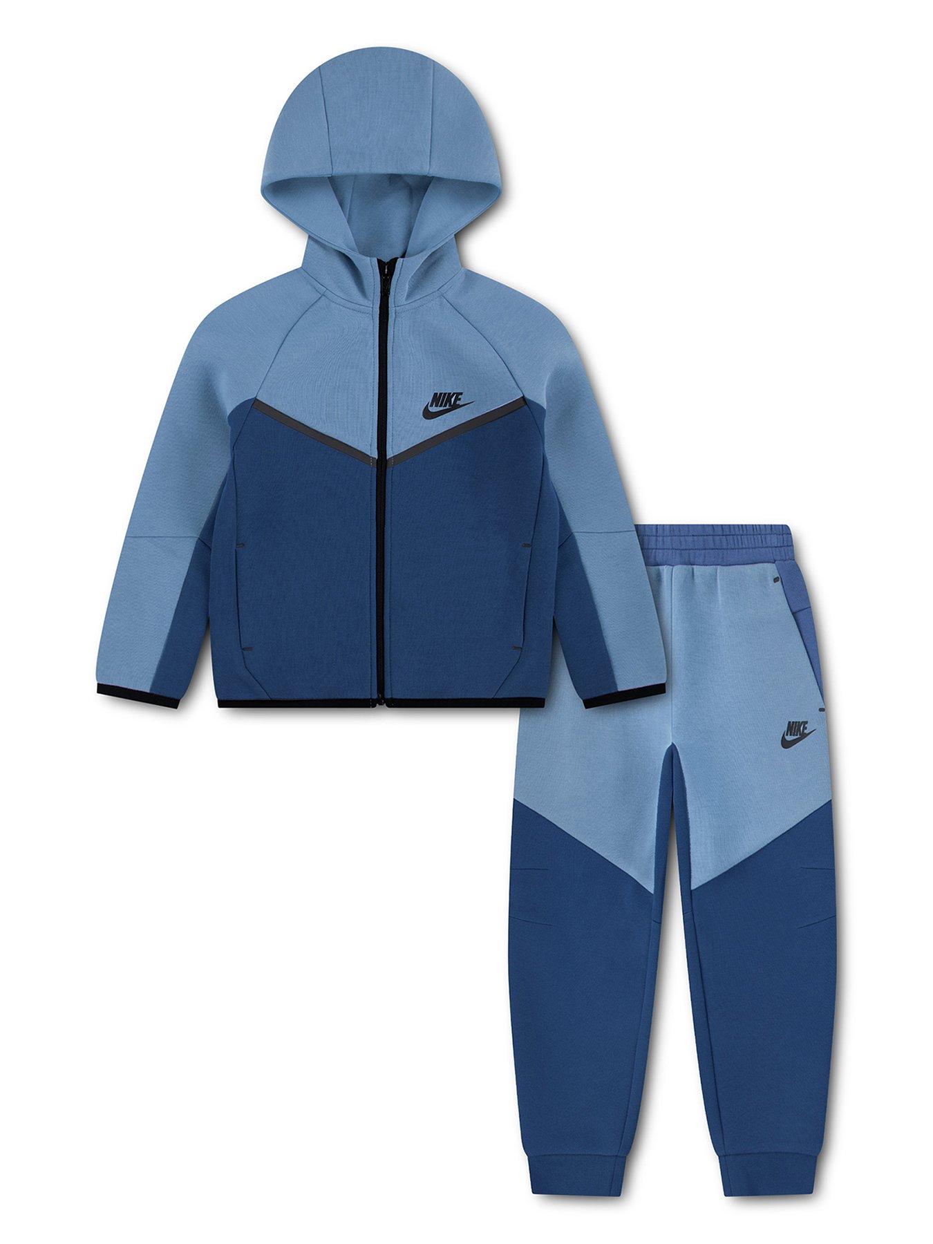 Nike Unisex New Tech Fleece Set - Blue
