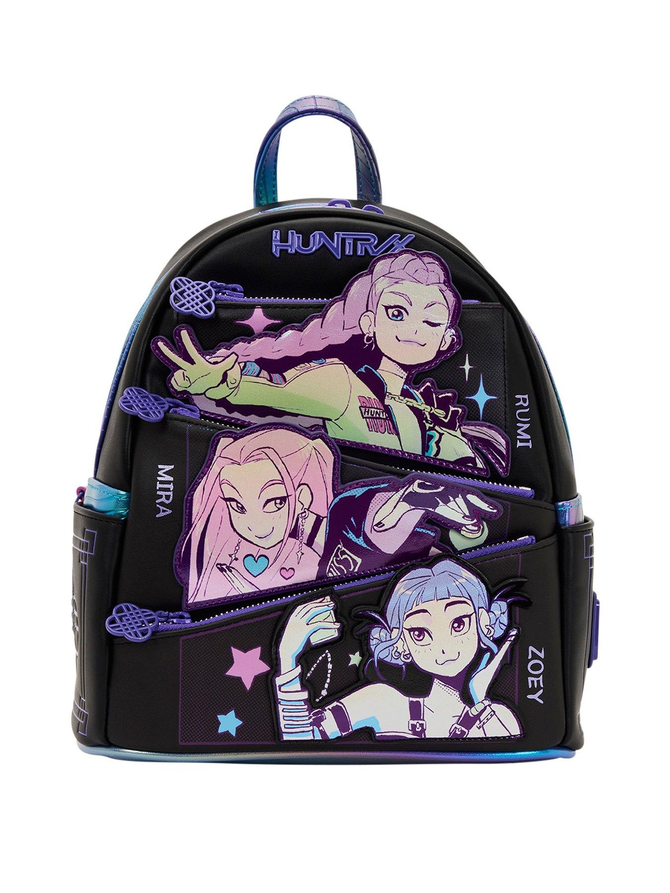 Loungefly K-Pop Demon Hunters Huntrix Loungefly Mini Backpack