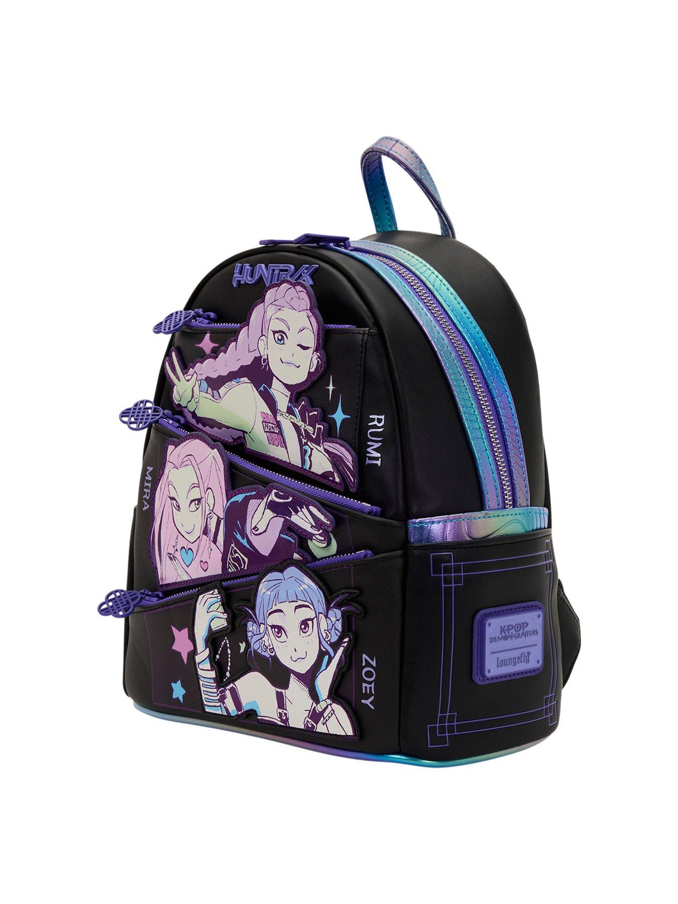 Image 2 of 7 of Loungefly LF NTFX KPOP DEMN HNTR MINBK