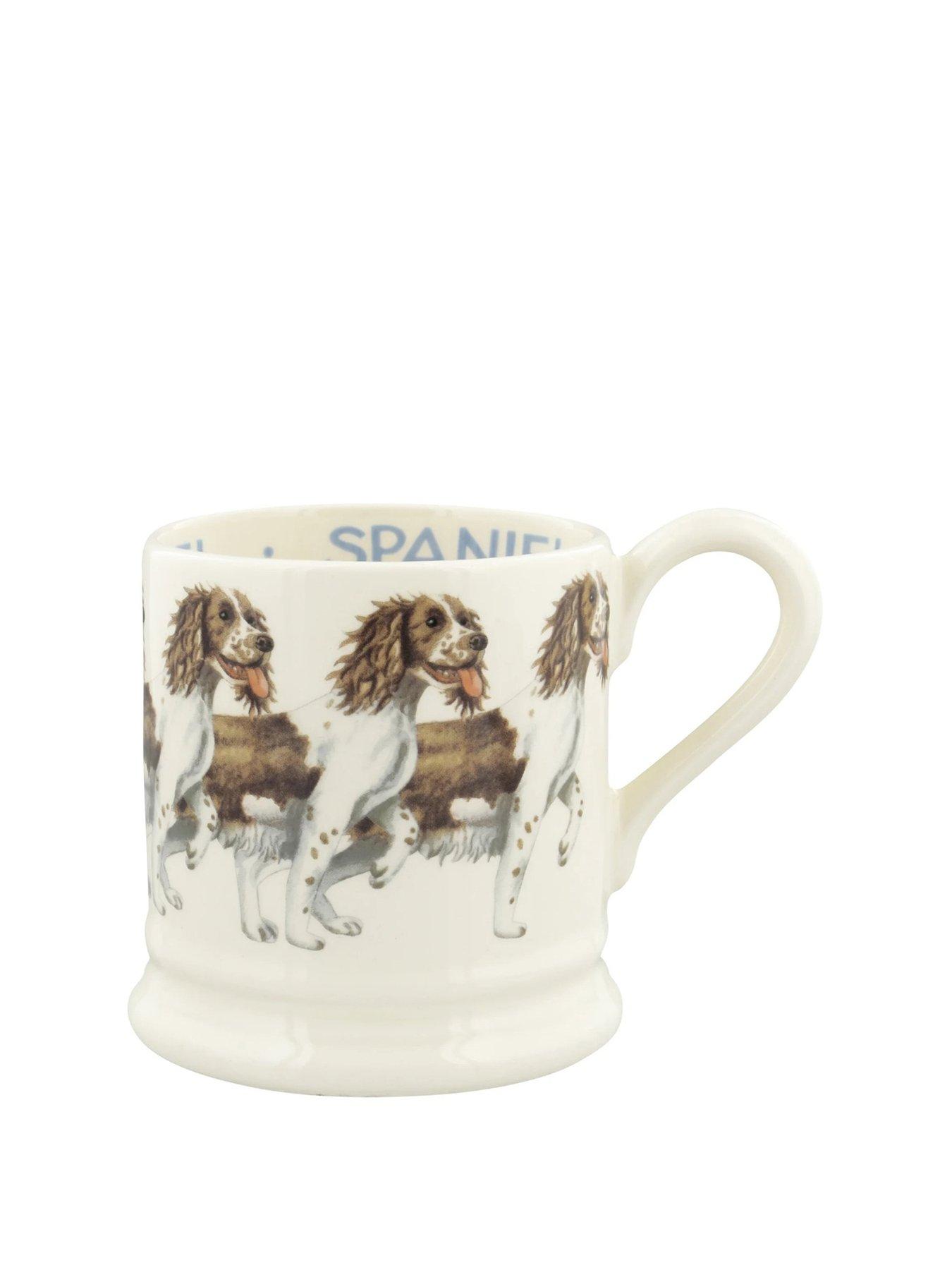 Emma Bridgewater Brown And Cream 1/2 Pint Mug