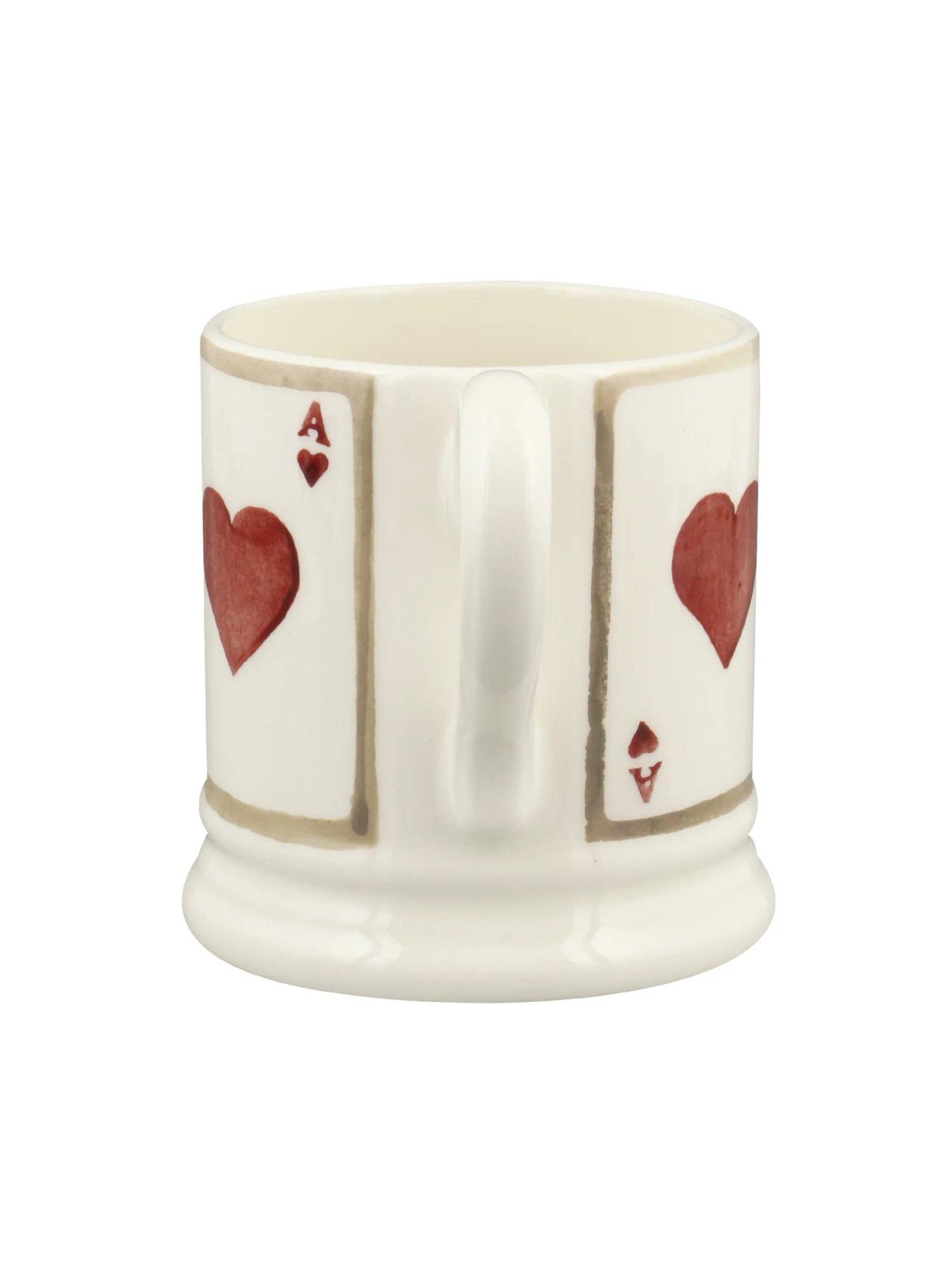 Image 4 of 4 of Emma Bridgewater Ace Of Hearts 1/2 Pint Mug