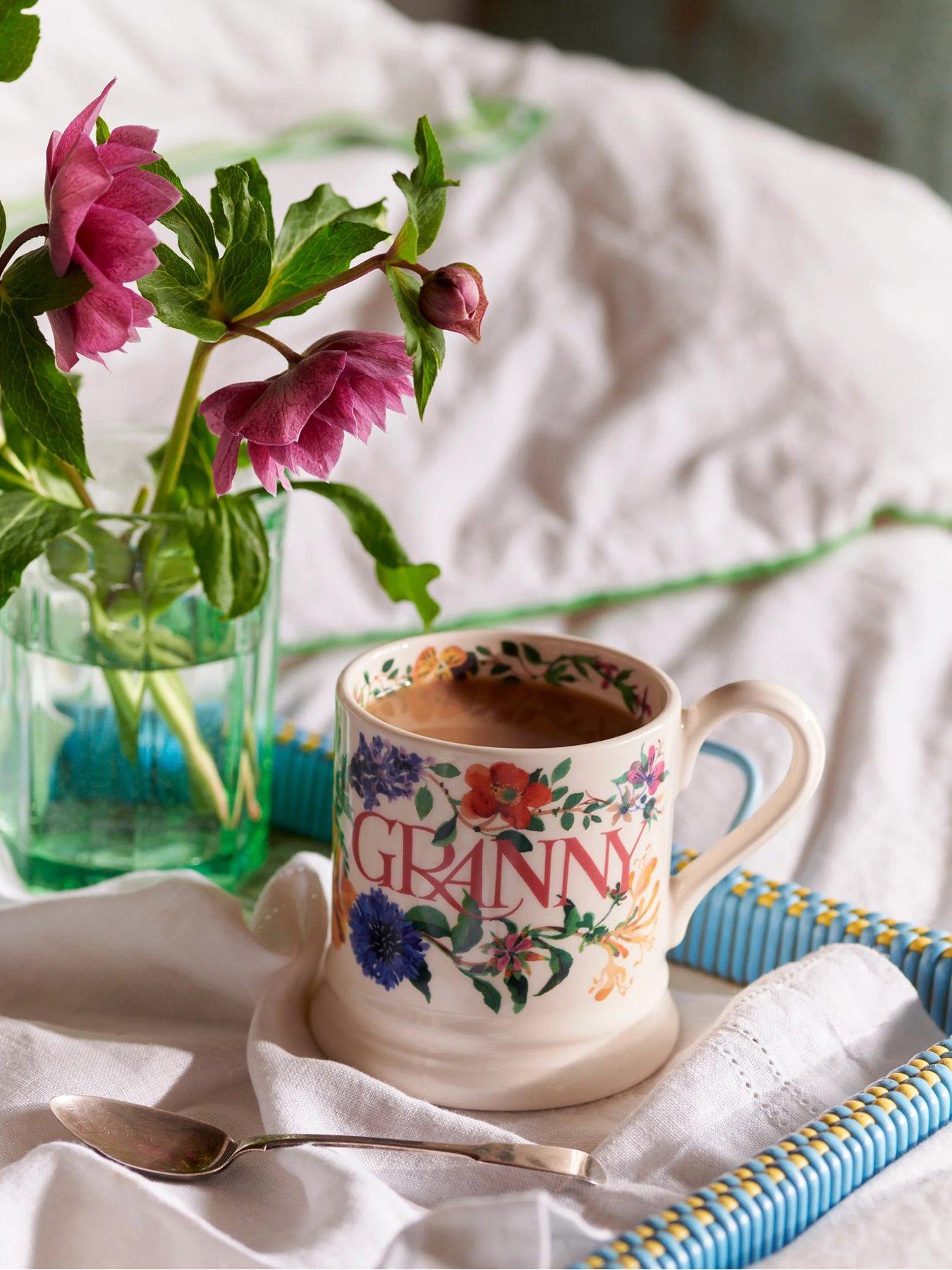 Image 1 of 6 of Emma Bridgewater Garden Flowers Granny 1/2 Mug