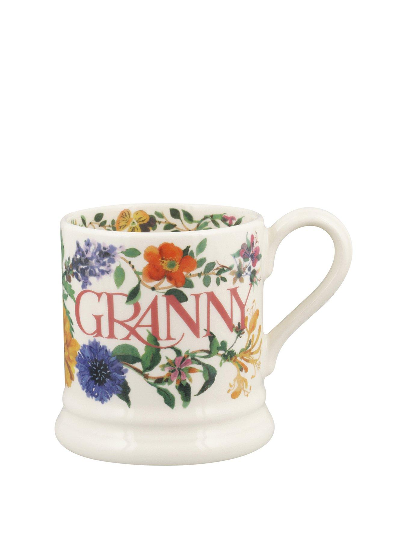Image 2 of 6 of Emma Bridgewater Garden Flowers Granny 1/2 Mug