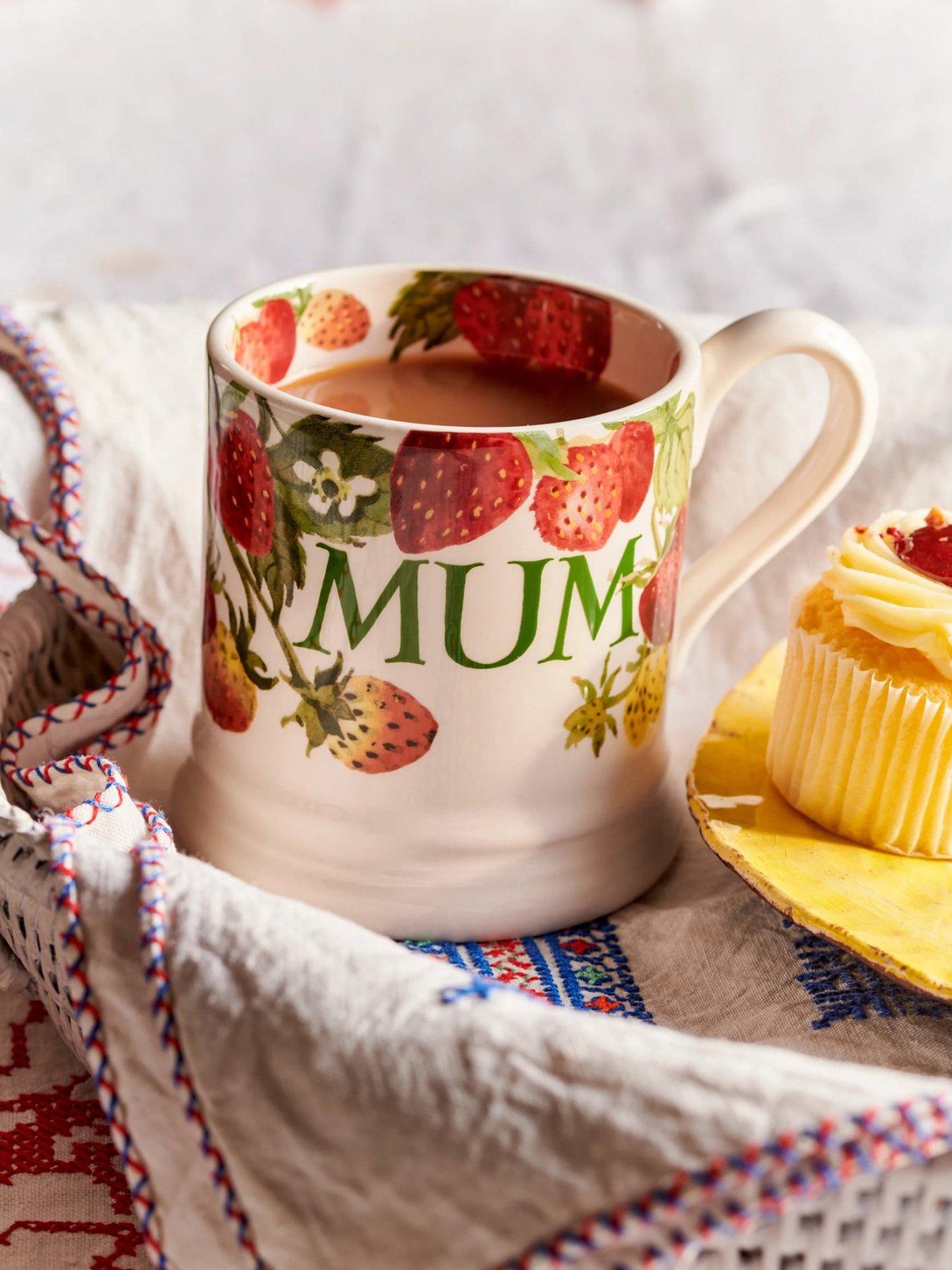 Image 1 of 6 of Emma Bridgewater Strawberries Mum 1/2 Mug