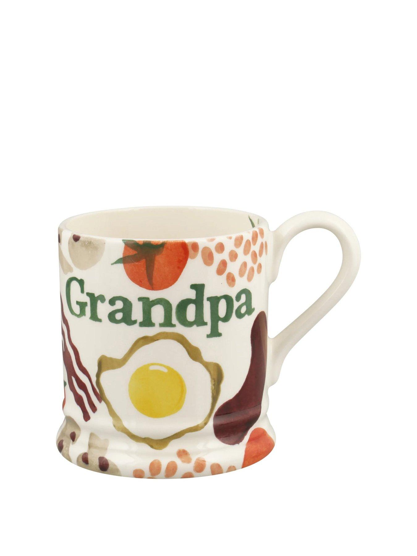 Emma Bridgewater Breakfast Grandpa 1/2 Pt Mug
