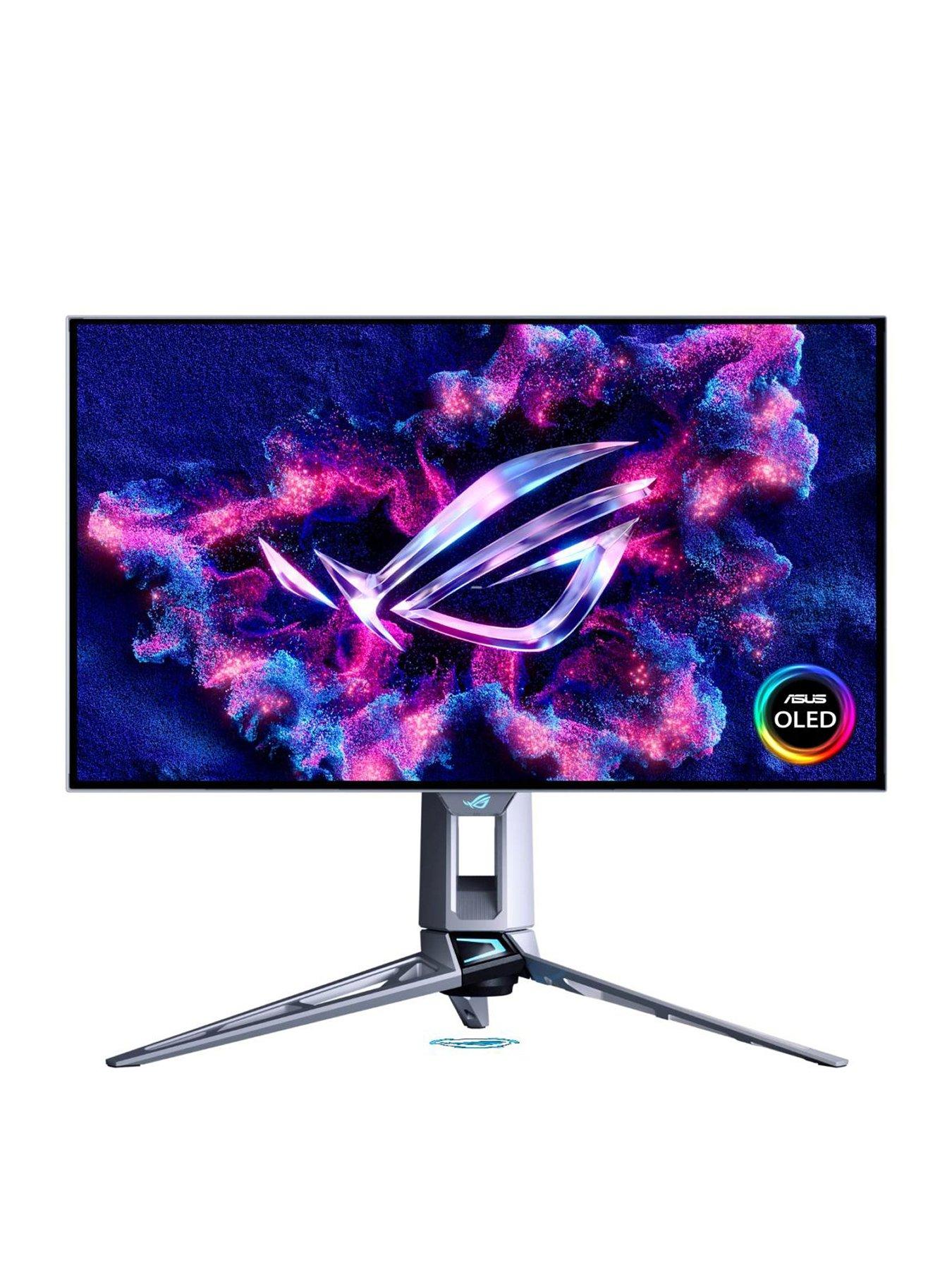 Asus ROG Swift PG27AQWP-W 26.5" OLED Gaming Monitor - Dual Mode QHD 540Hz/HD 720Hz - TrueBlack Glossy Tandem OLED