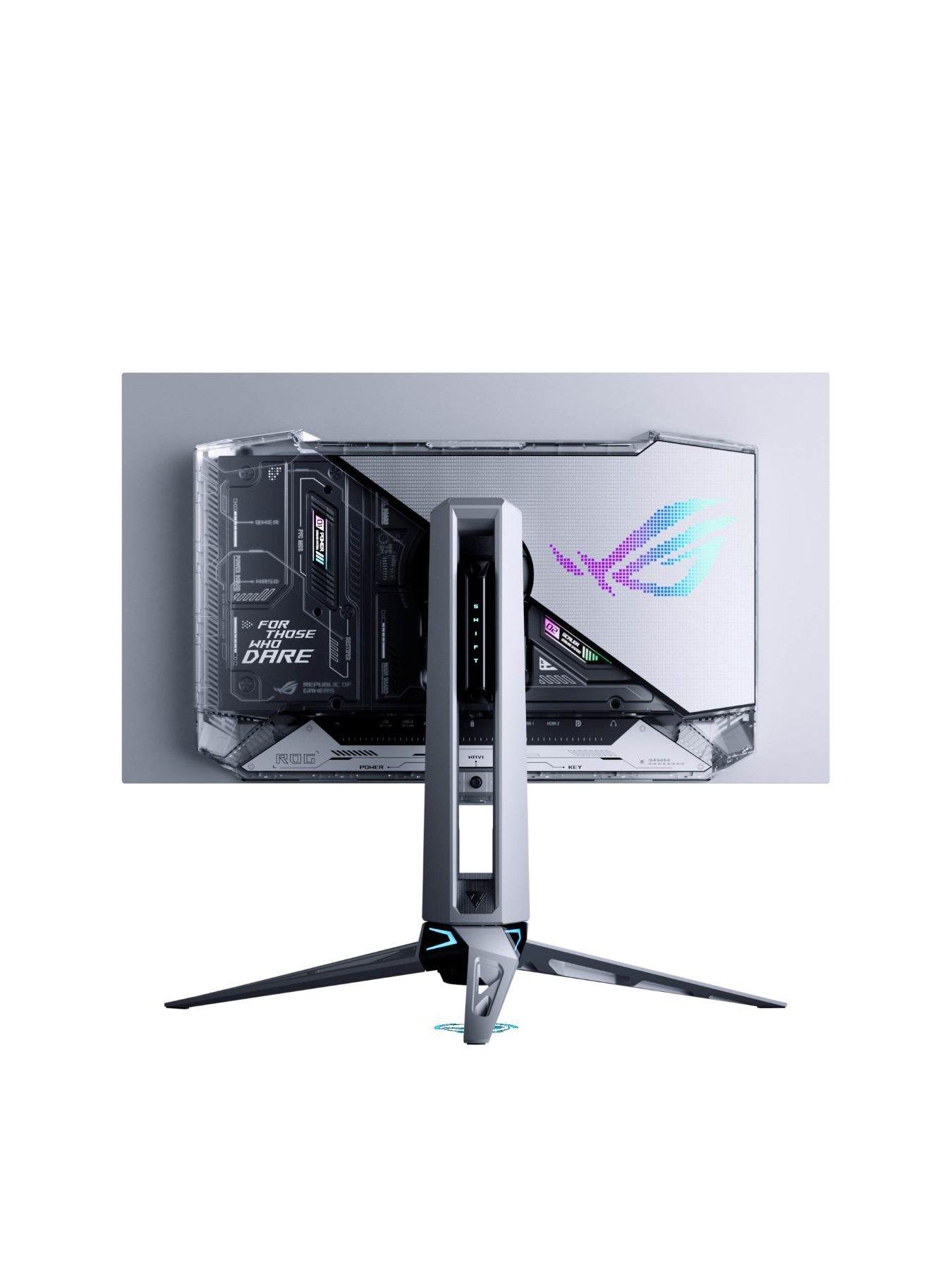 Image 3 of 7 of Asus ROG Swift PG27AQWP-W 26.5" OLED Gaming Monitor - Dual Mode QHD 540Hz/HD 720Hz - TrueBlack Glossy Tandem OLED