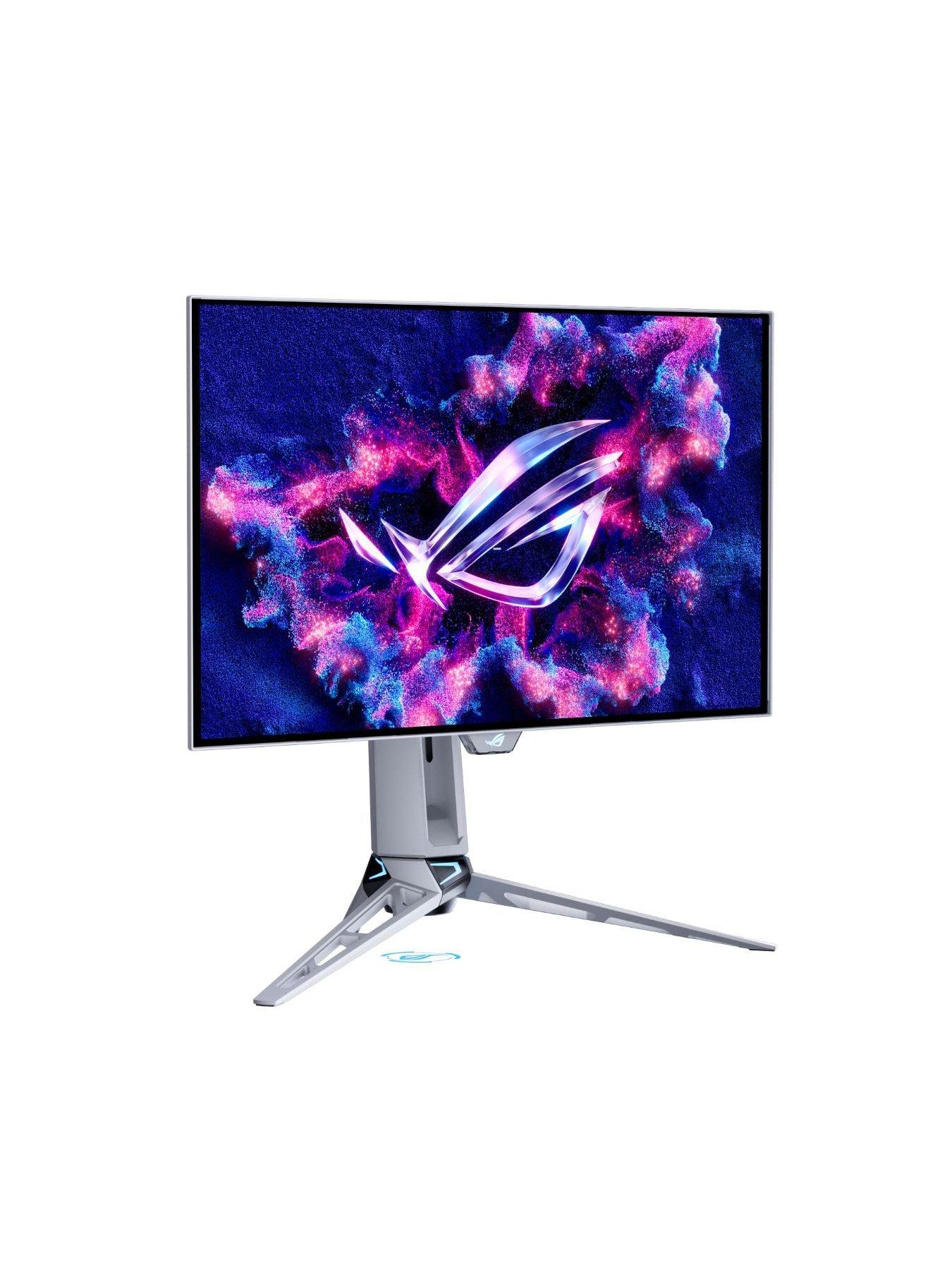 Image 5 of 7 of Asus ROG Swift PG27AQWP-W 26.5" OLED Gaming Monitor - Dual Mode QHD 540Hz/HD 720Hz - TrueBlack Glossy Tandem OLED