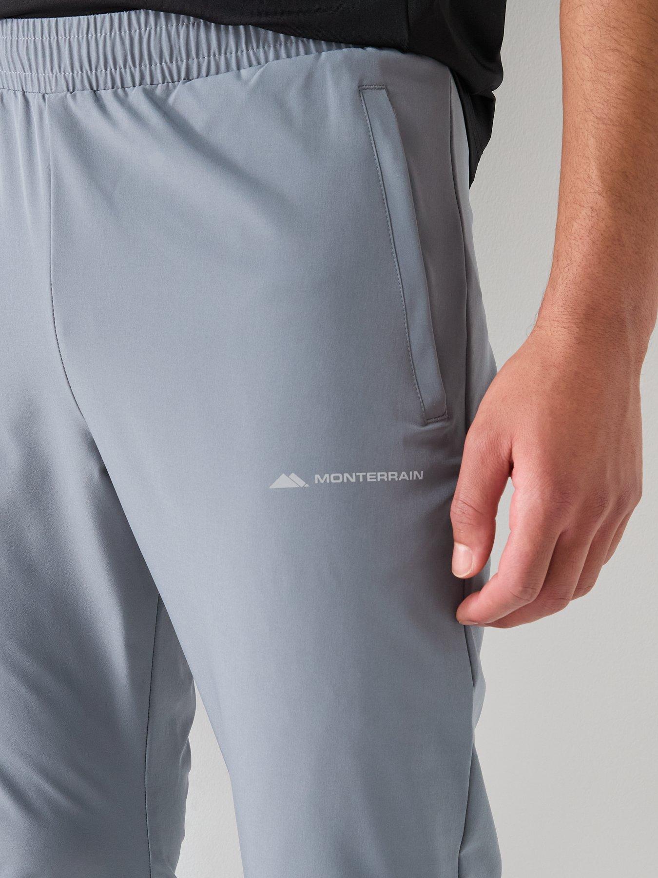 Image 6 of 6 of Monterrain Mens Form Woven Running Pant - Grey