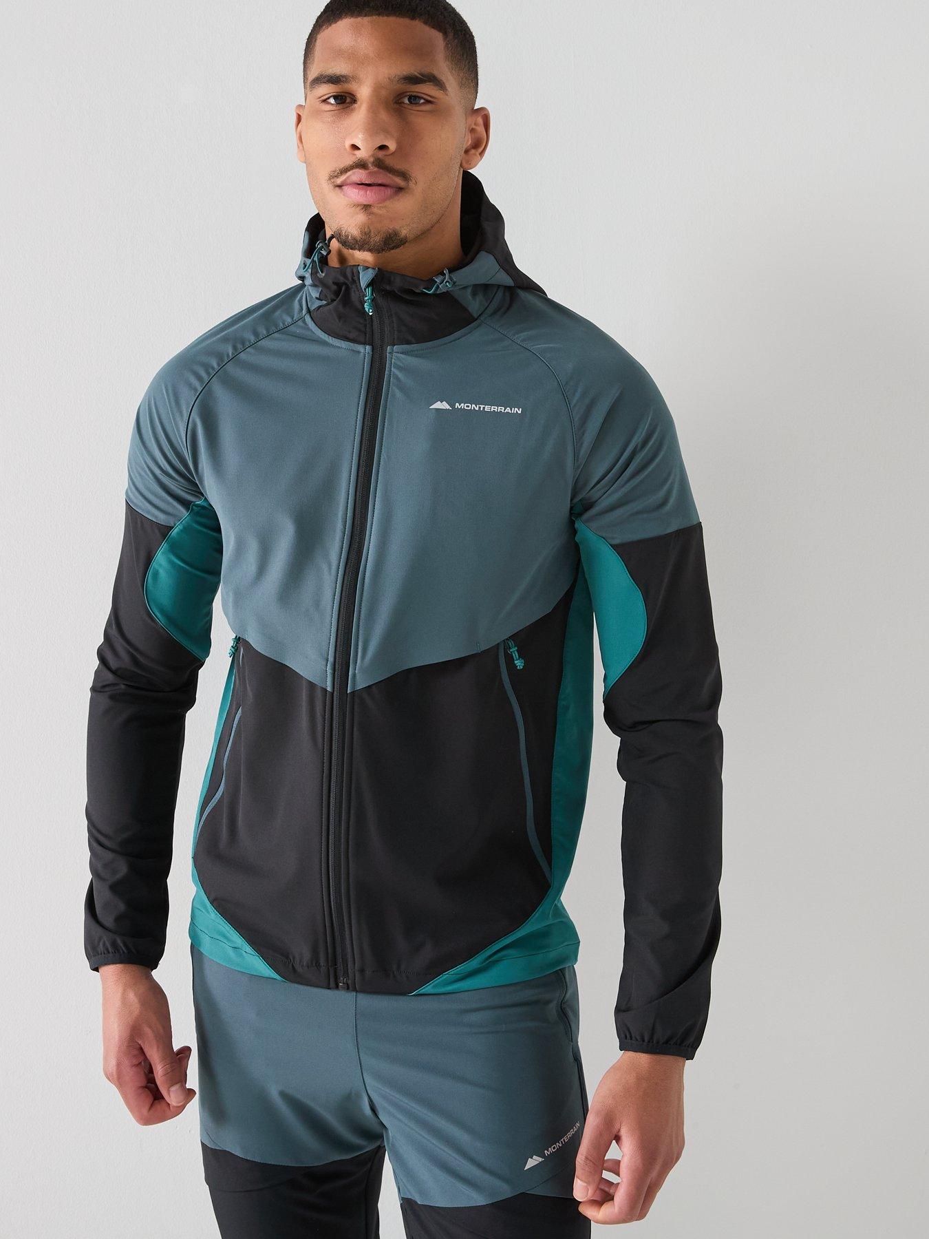 Monterrain Mens Vault Woven Hoodie - Black