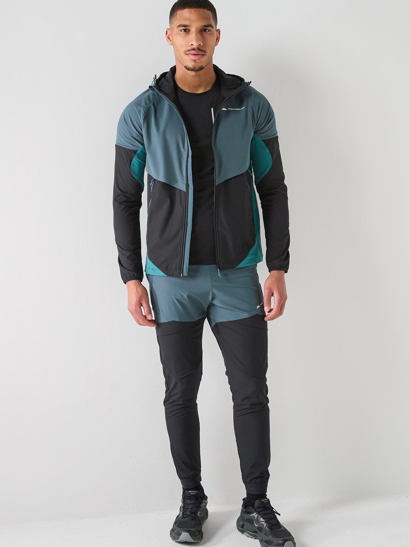 Image 3 of 6 of Monterrain Mens Vault Woven Hoodie - Black
