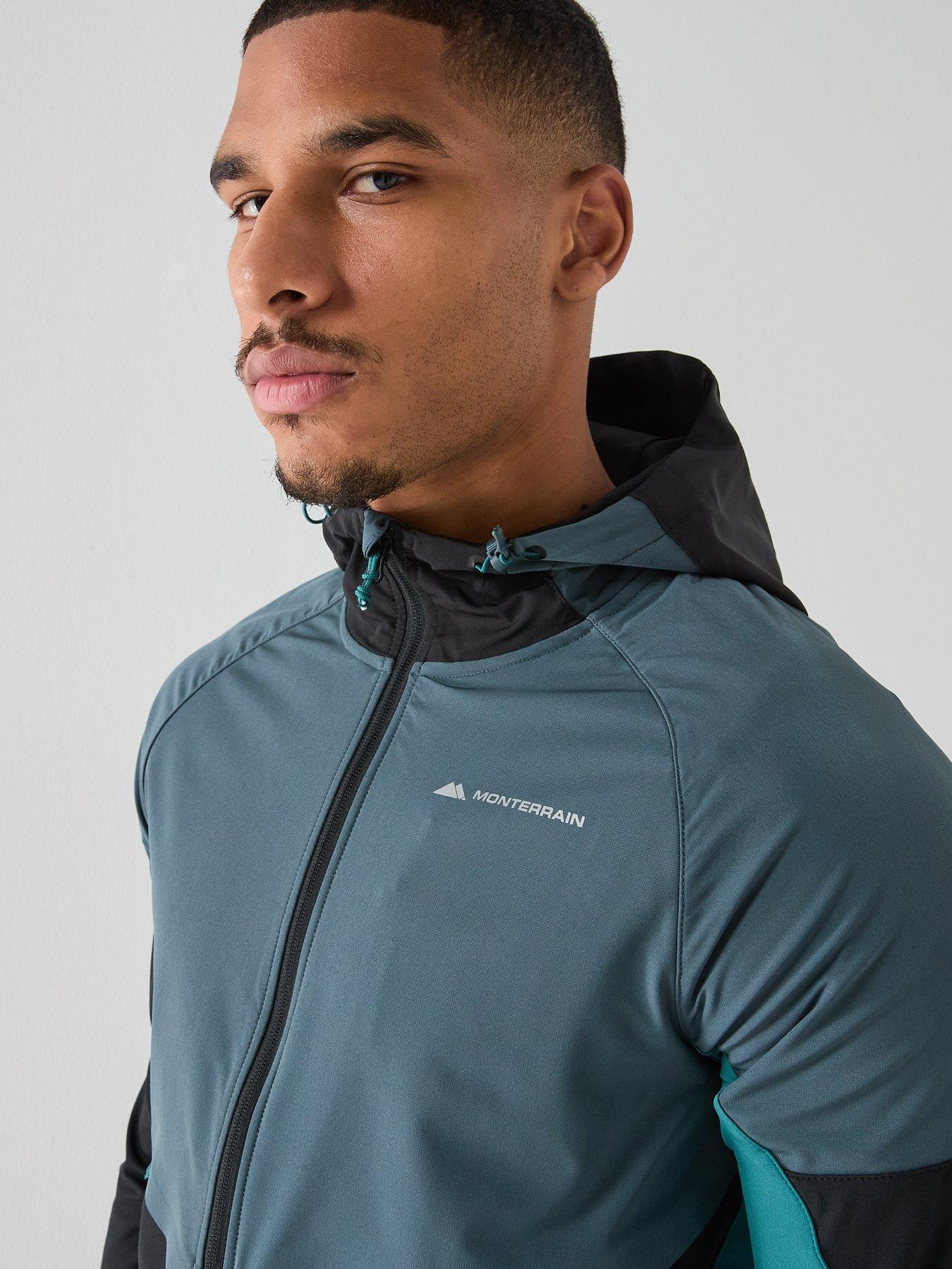 Image 5 of 6 of Monterrain Mens Vault Woven Hoodie - Black